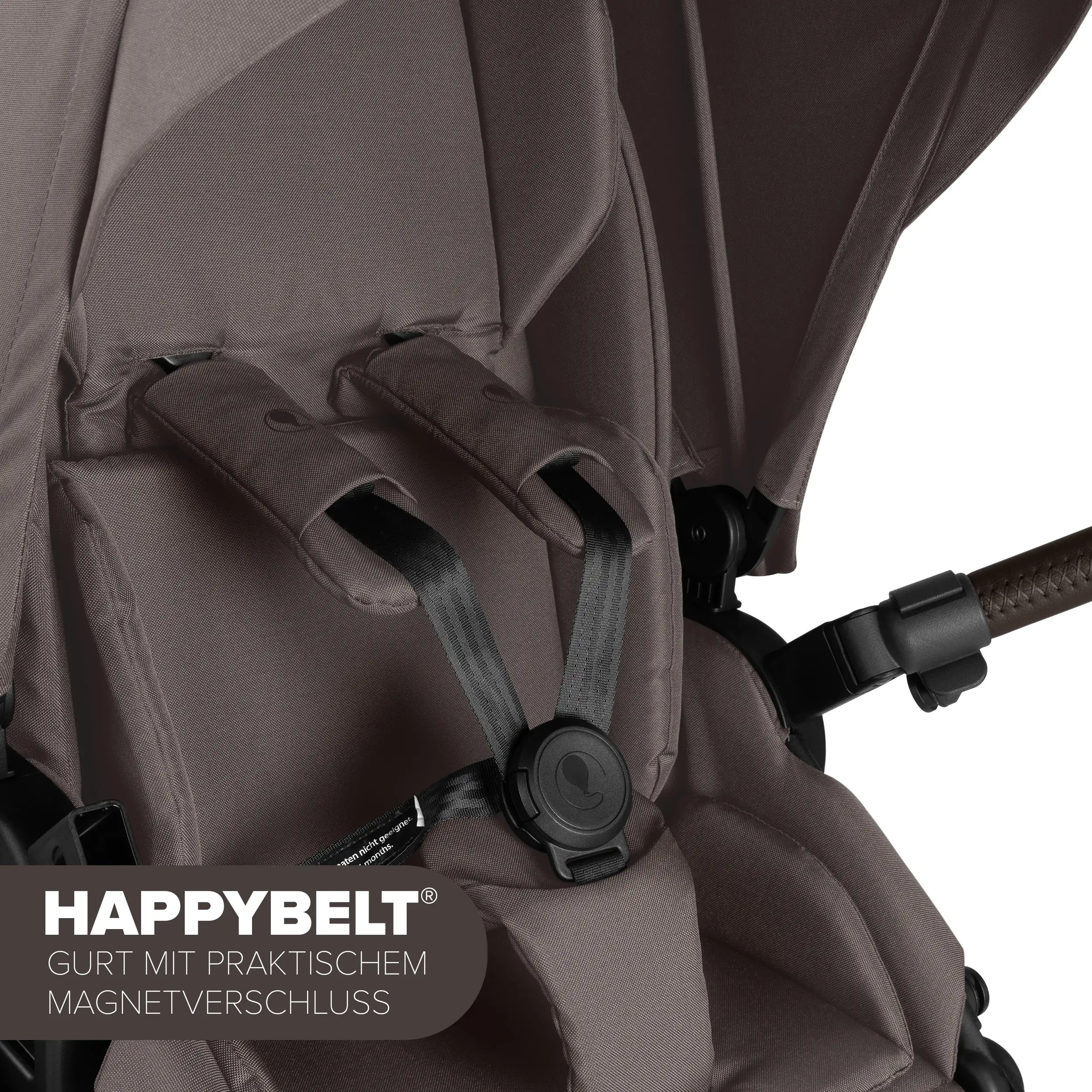 Paquet 1/2 Ensemble poussette 3en1 Salsa 5 Air - Marron