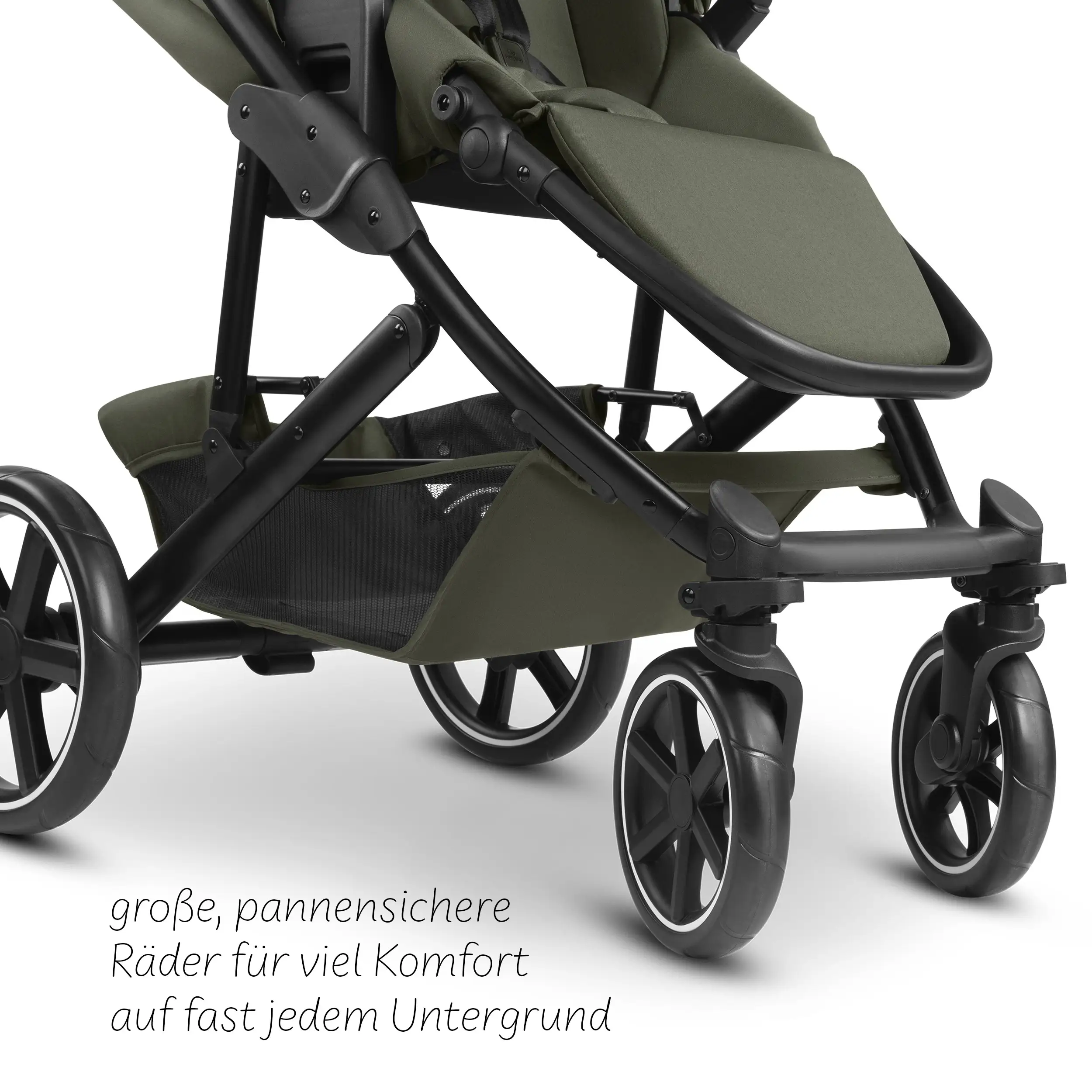 4in1-Kinderwagen-Set Sierra inkl. Isofix Base - Pea