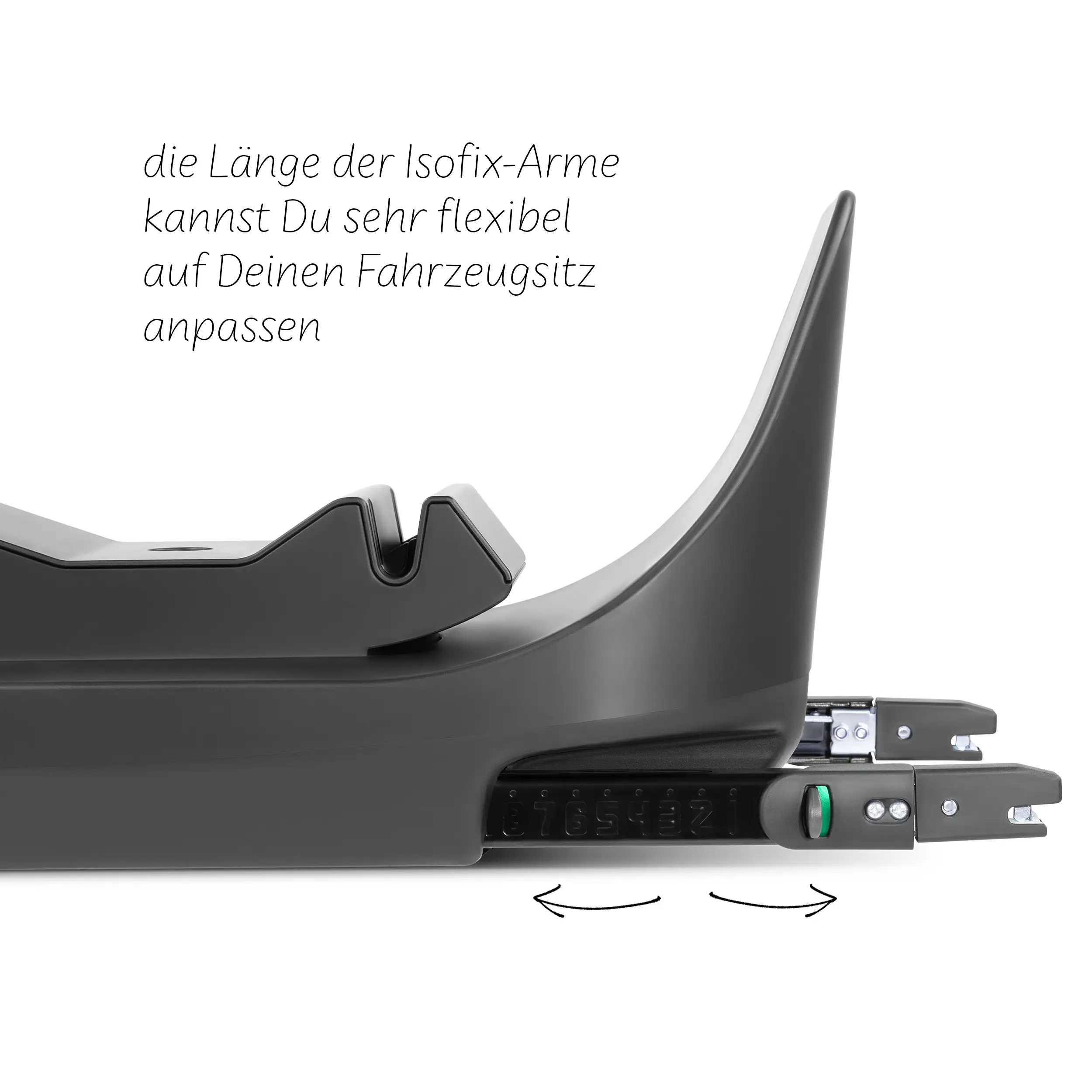 Seggiolino auto Lily i-Size incl. base ISOFIX girevole Root - Graphite