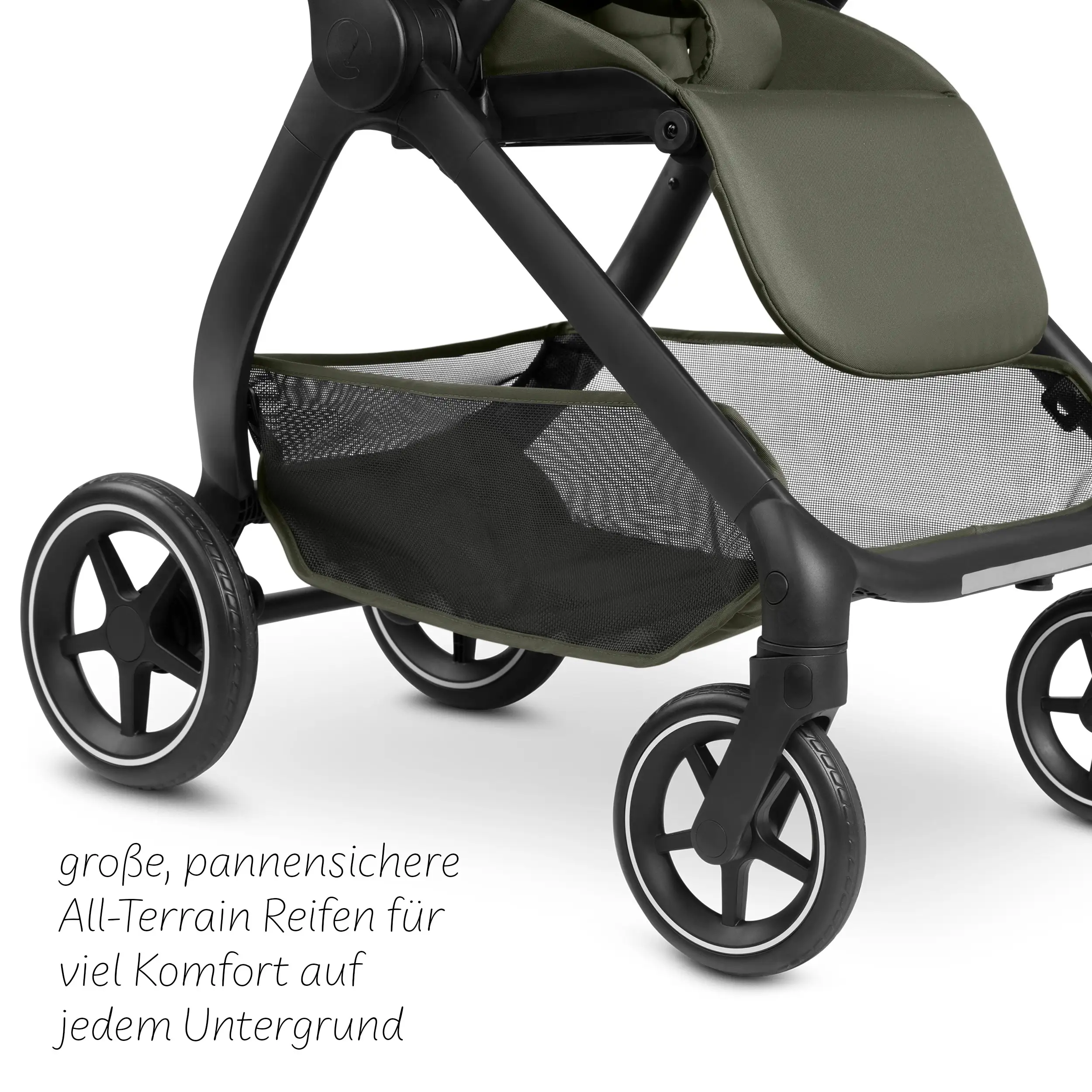 4in1-Kinderwagen-Set City Life inkl. Isofix Base - Avocado