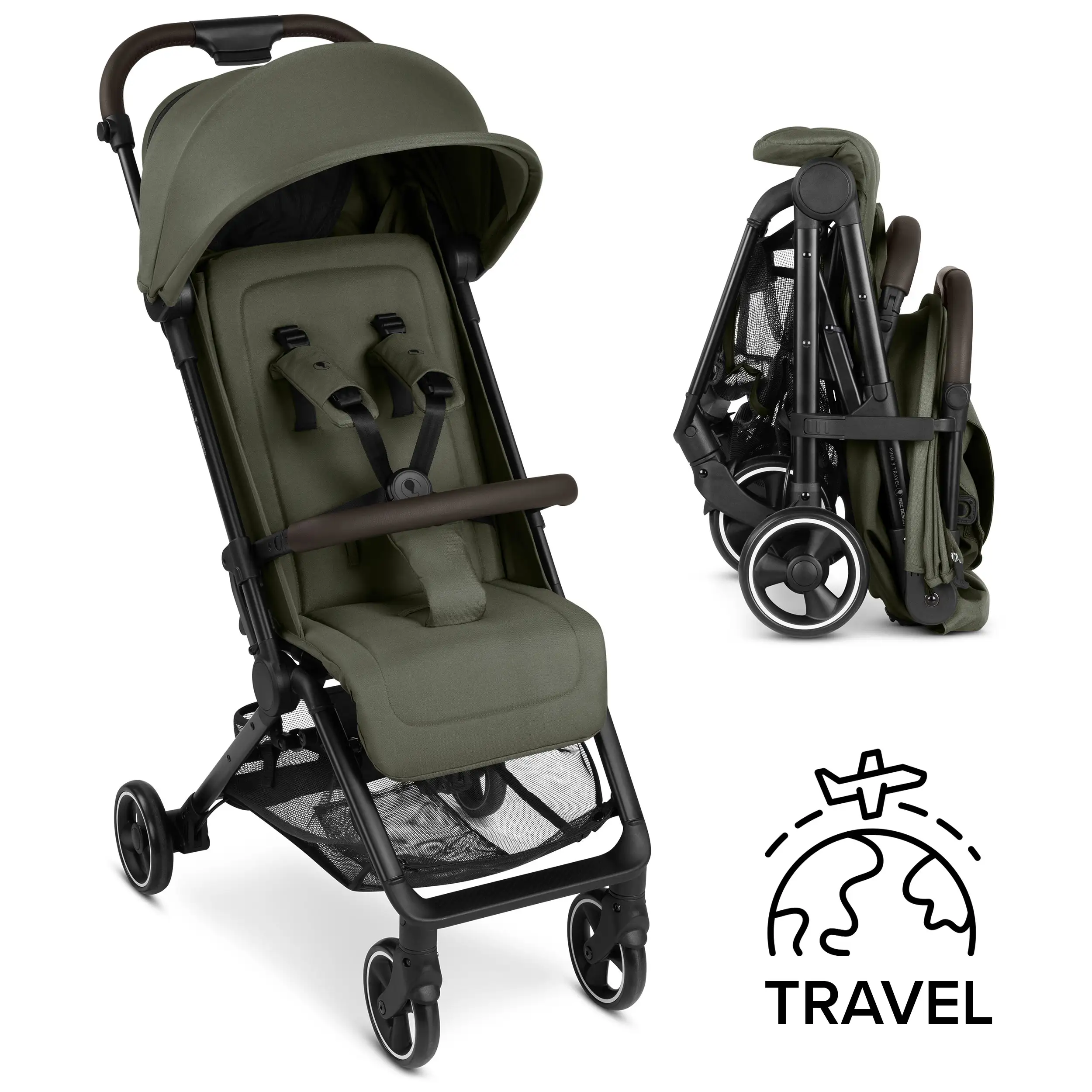 Reisebuggy Ping 3 Travel - Avocado