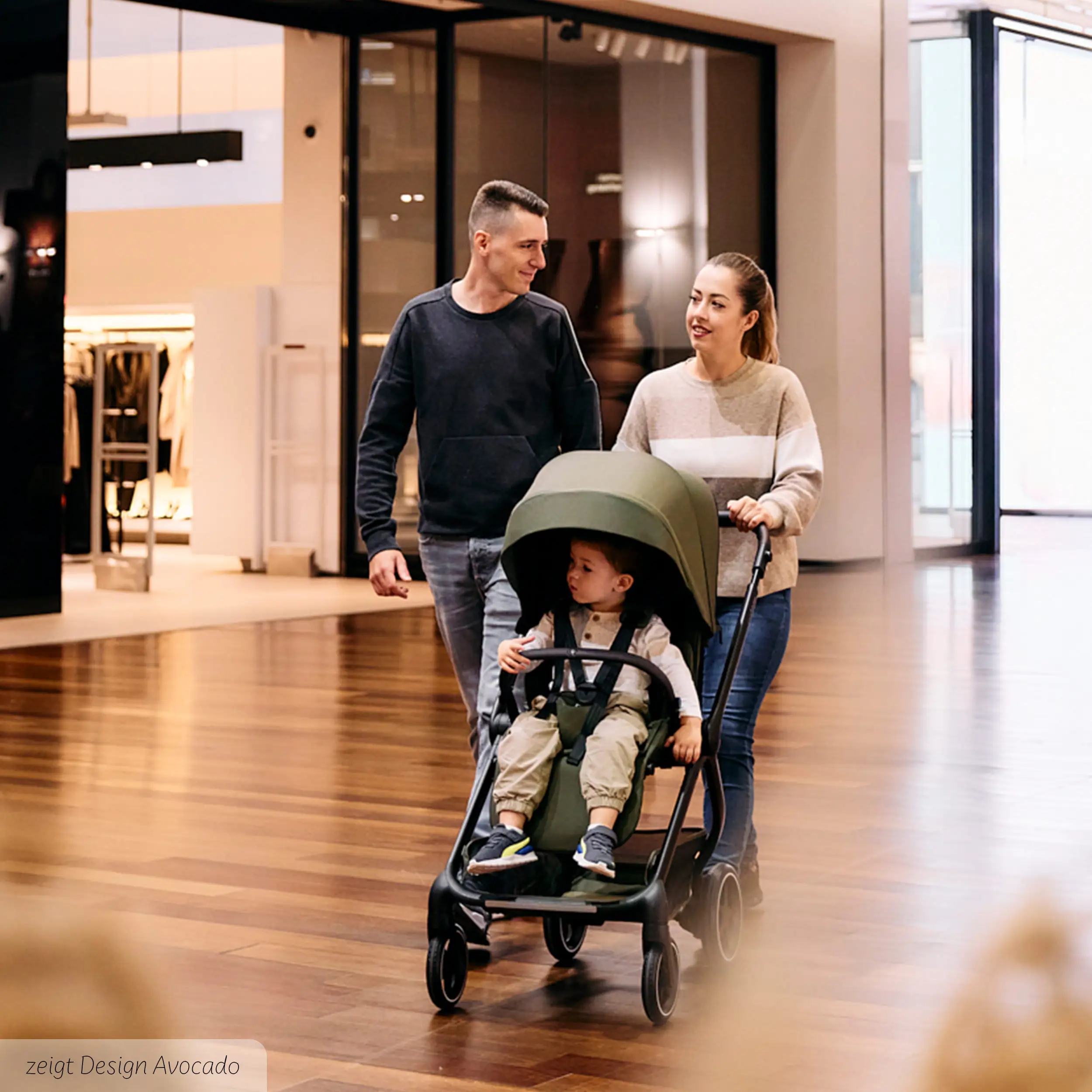 3in1-Kinderwagen-Set City Life - Nature