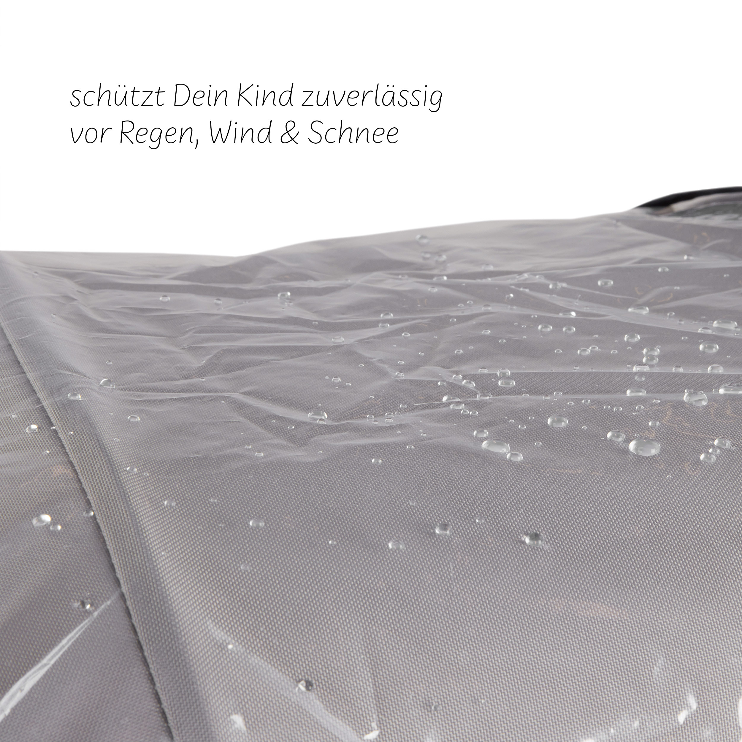 Regenschutz für Zoom
