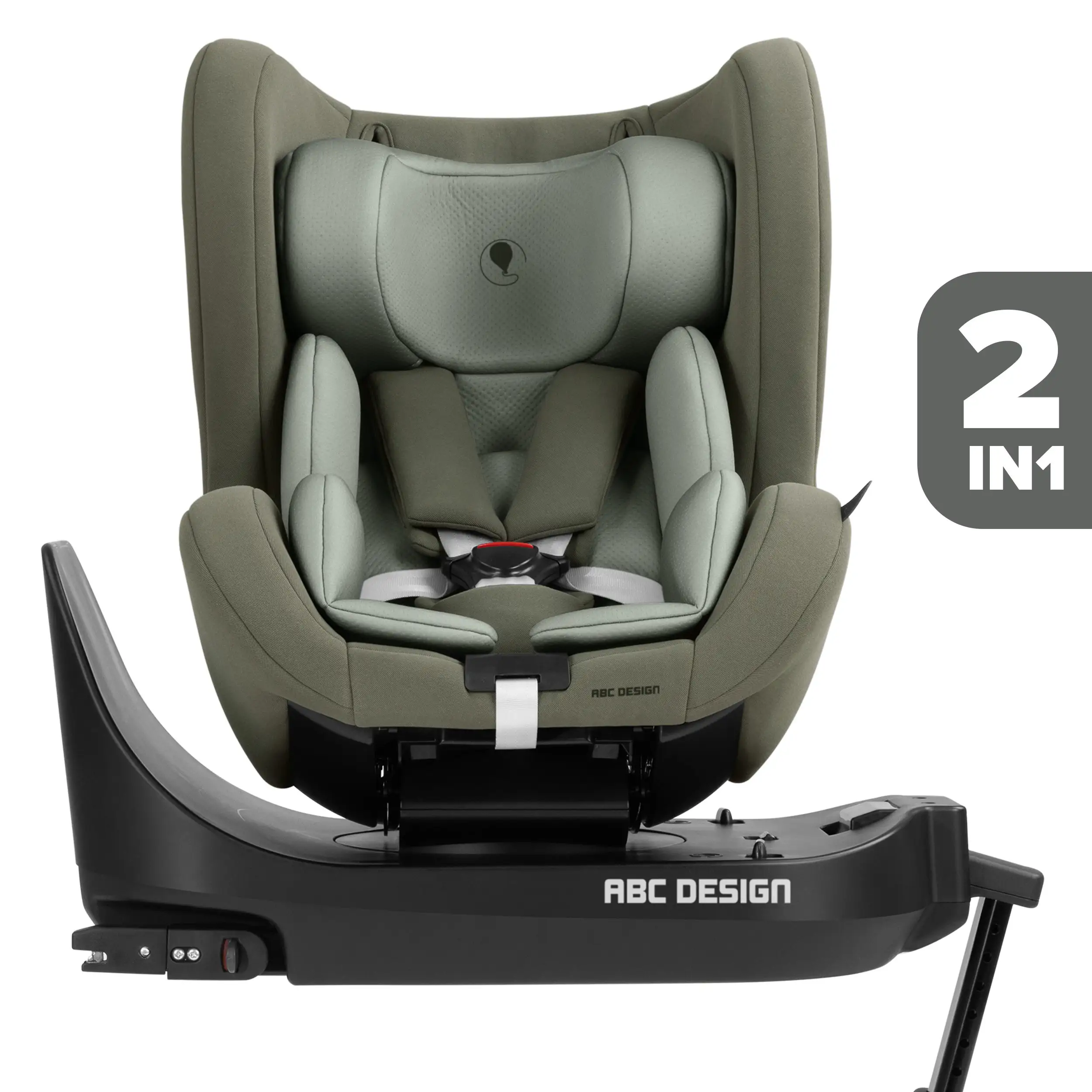 Seggiolino auto Lily i-Size incl. base ISOFIX girevole Root - Sage