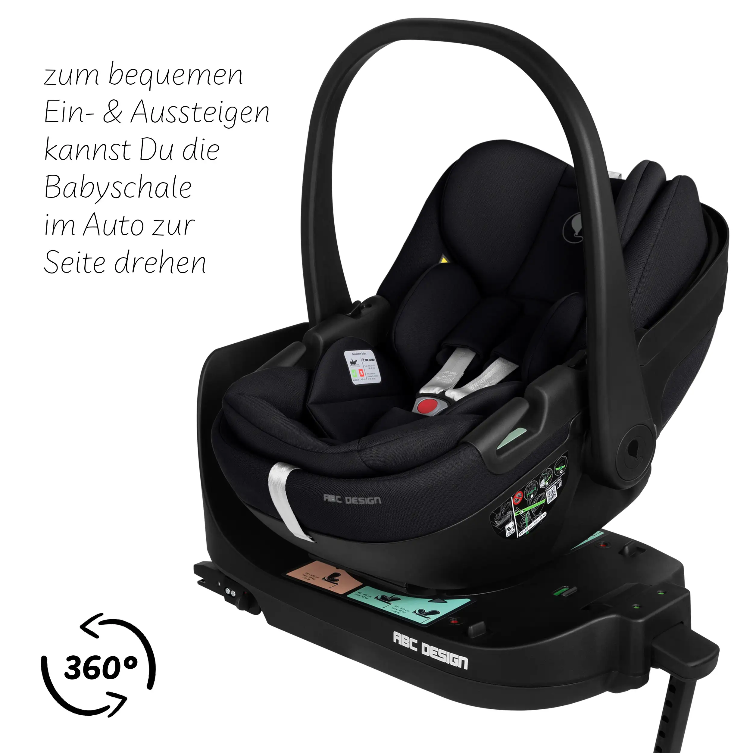 4in1-Kinderwagen-Set Salsa 5 Air inkl. Babyschale Calla mit Liegefunktion - Camel
