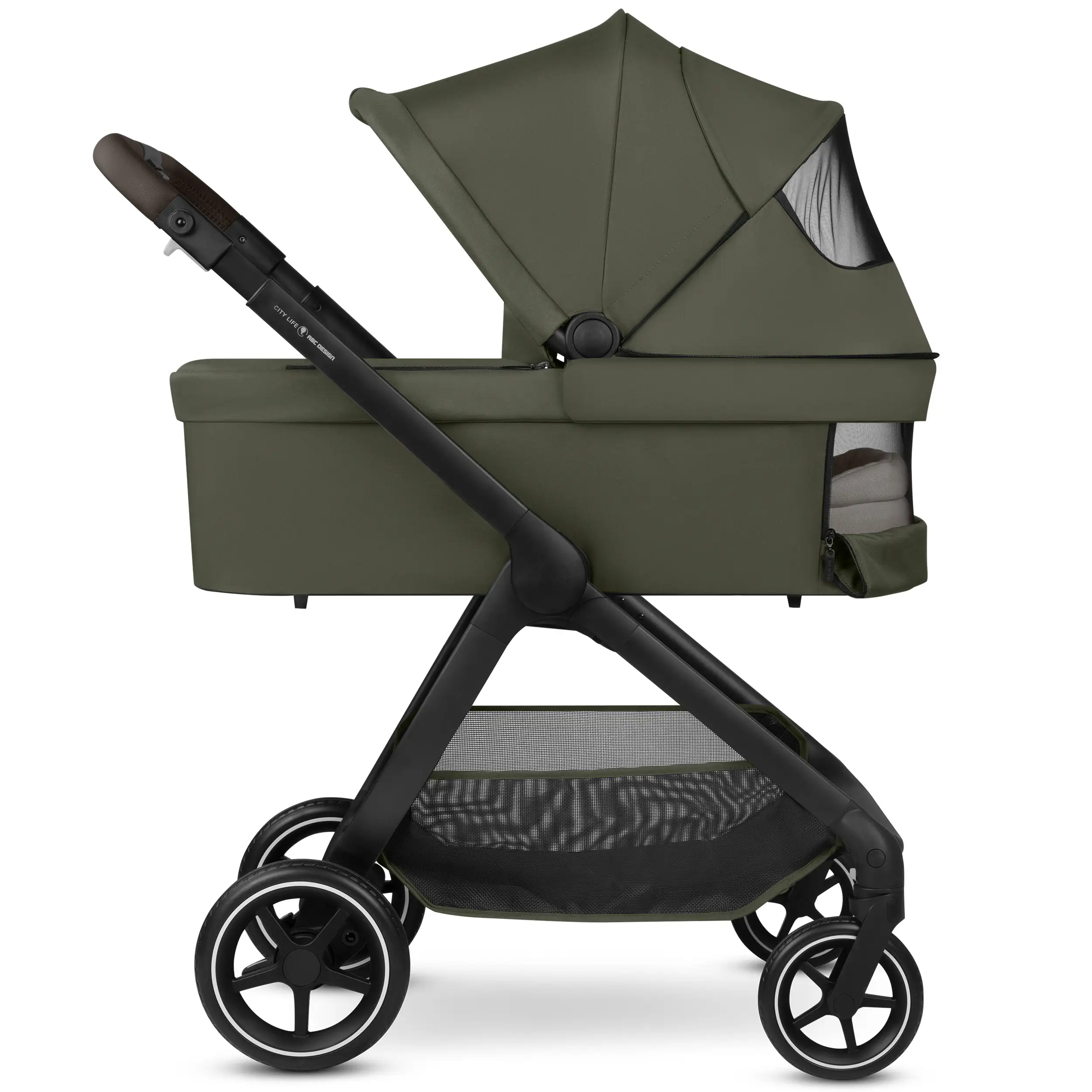 3in1-Kinderwagen-Set City Life - Avocado