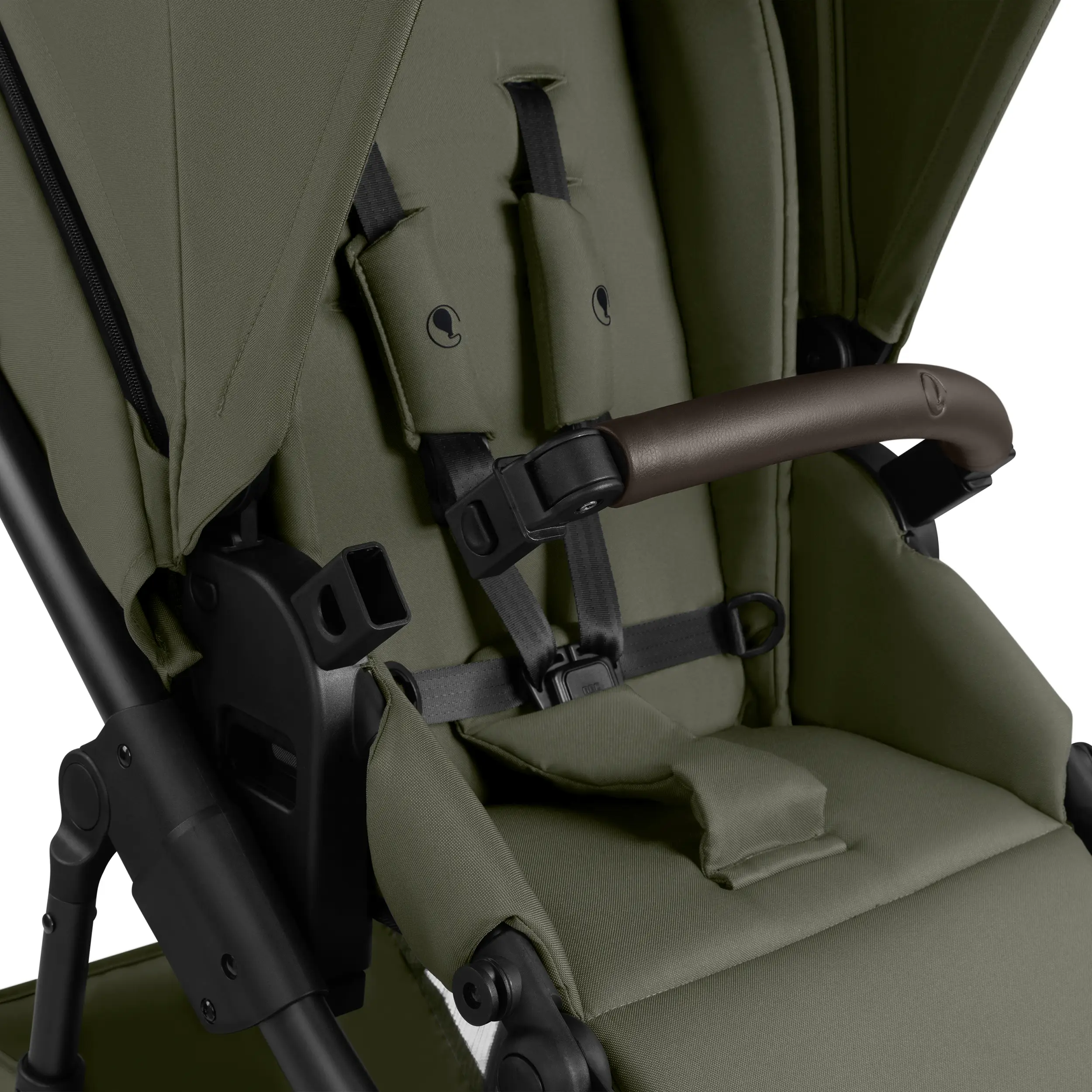 3in1 Kinderwagen-Set Salsa Core inkl. Babyschale mit Liegefunktion Calla - Olive