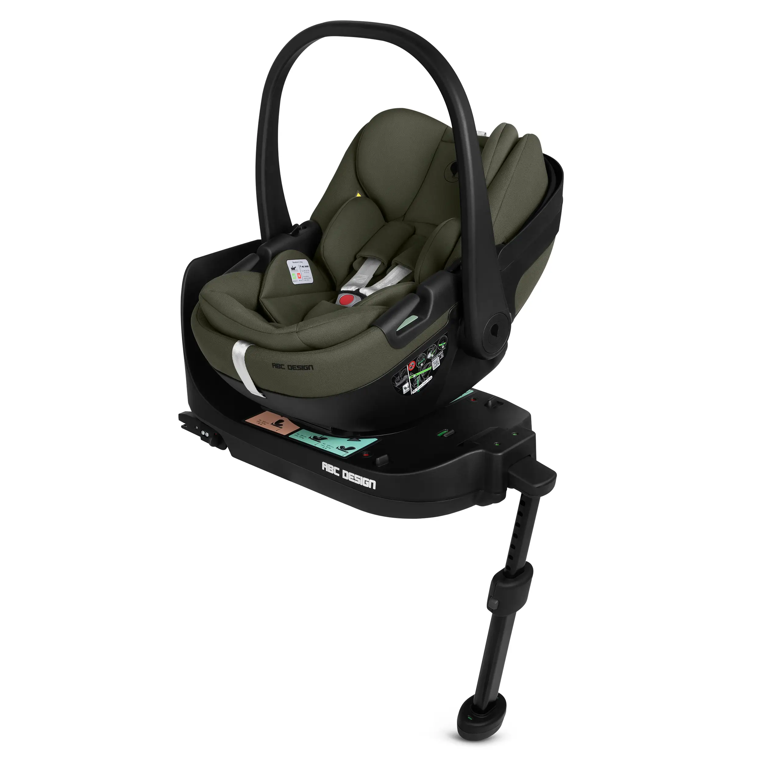 Babyschale mit Liegefunktion Calla i-Size - Olive