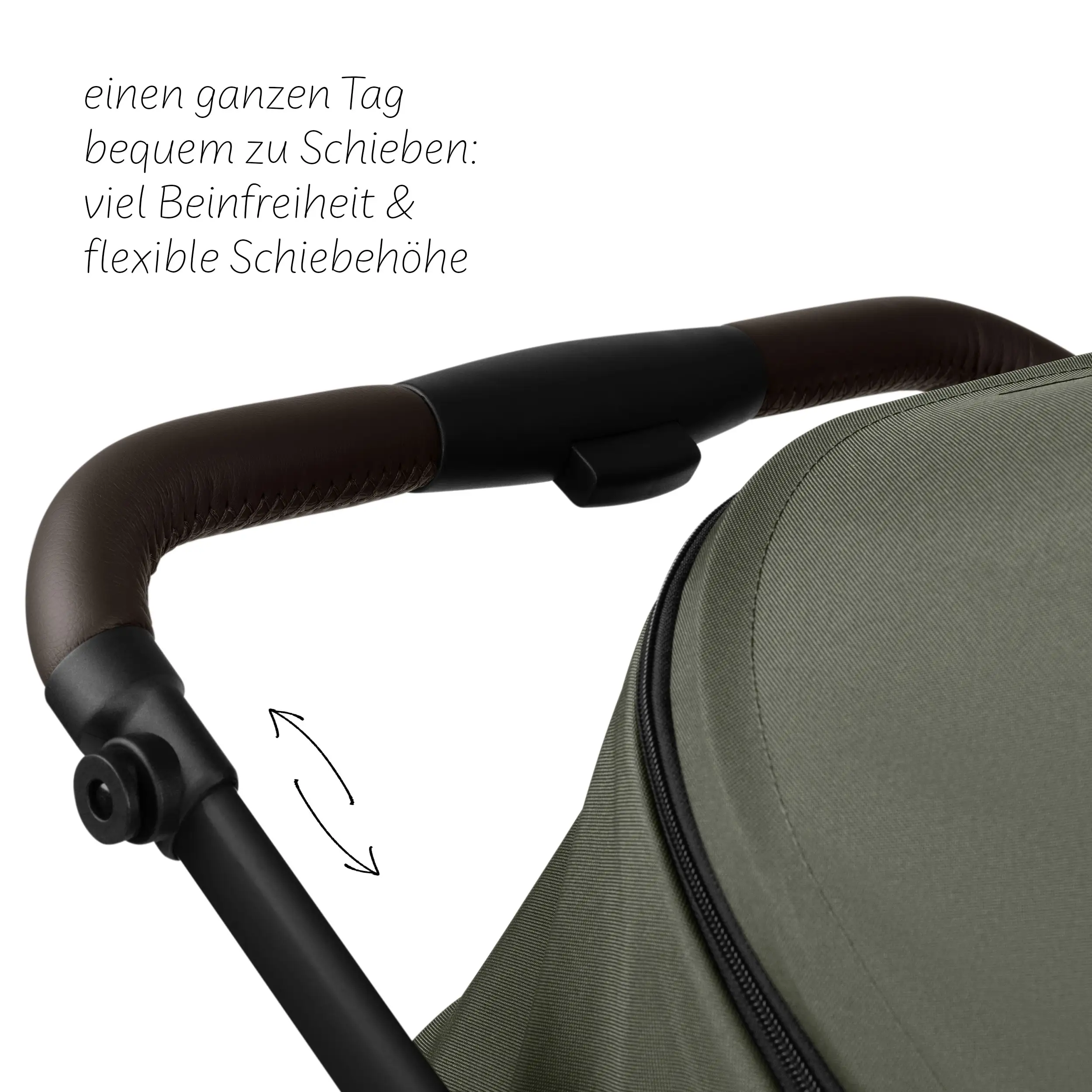 4in1-Kinderwagen-Set Salsa 5 Air inkl. Babyschale Calla mit Liegefunktion - Avocado