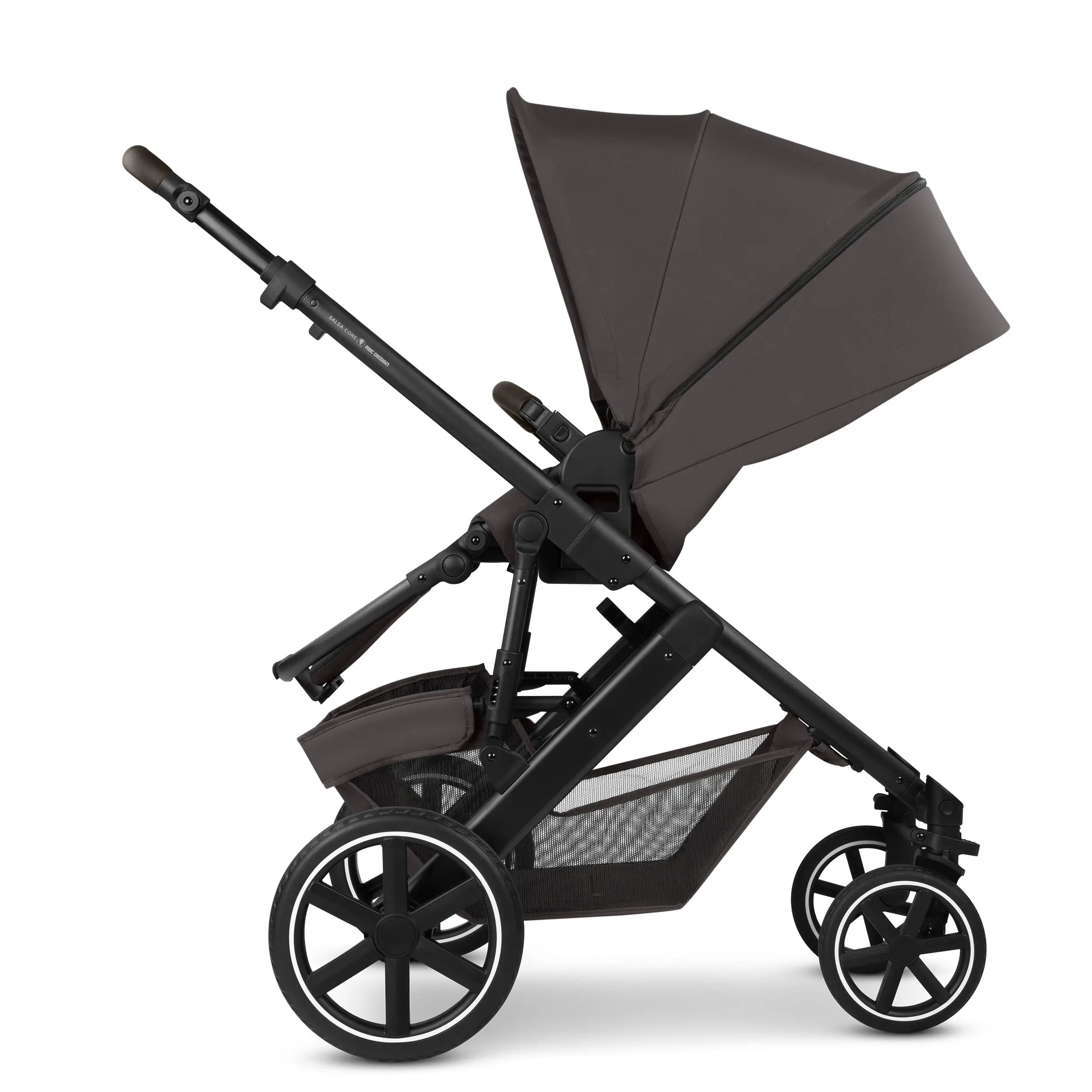 3in1 Kinderwagen-Set Salsa Core inkl. Babyschale mit Liegefunktion Calla - Falcon