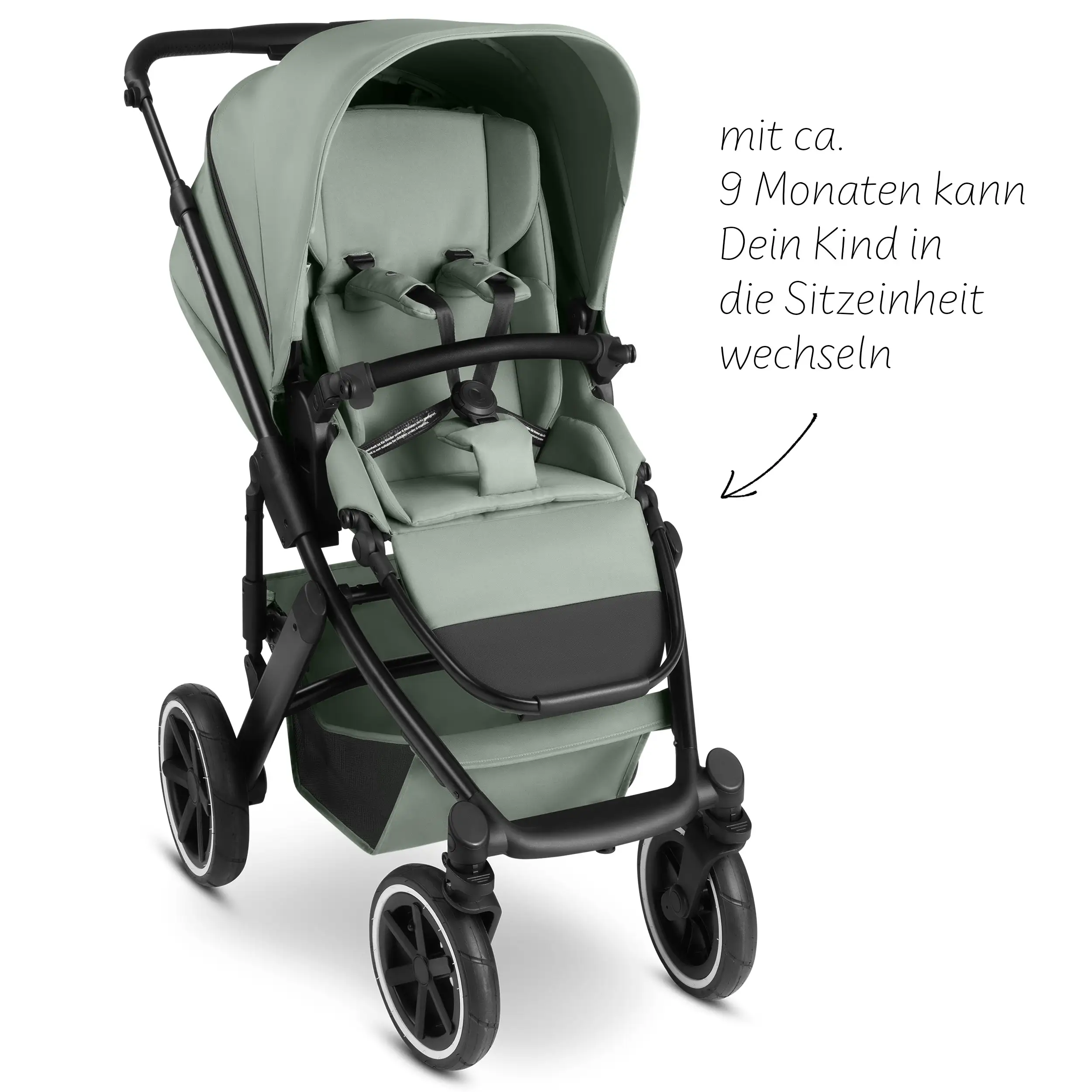 3in1 Kinderwagen-Set Salsa 5 Air - Pine