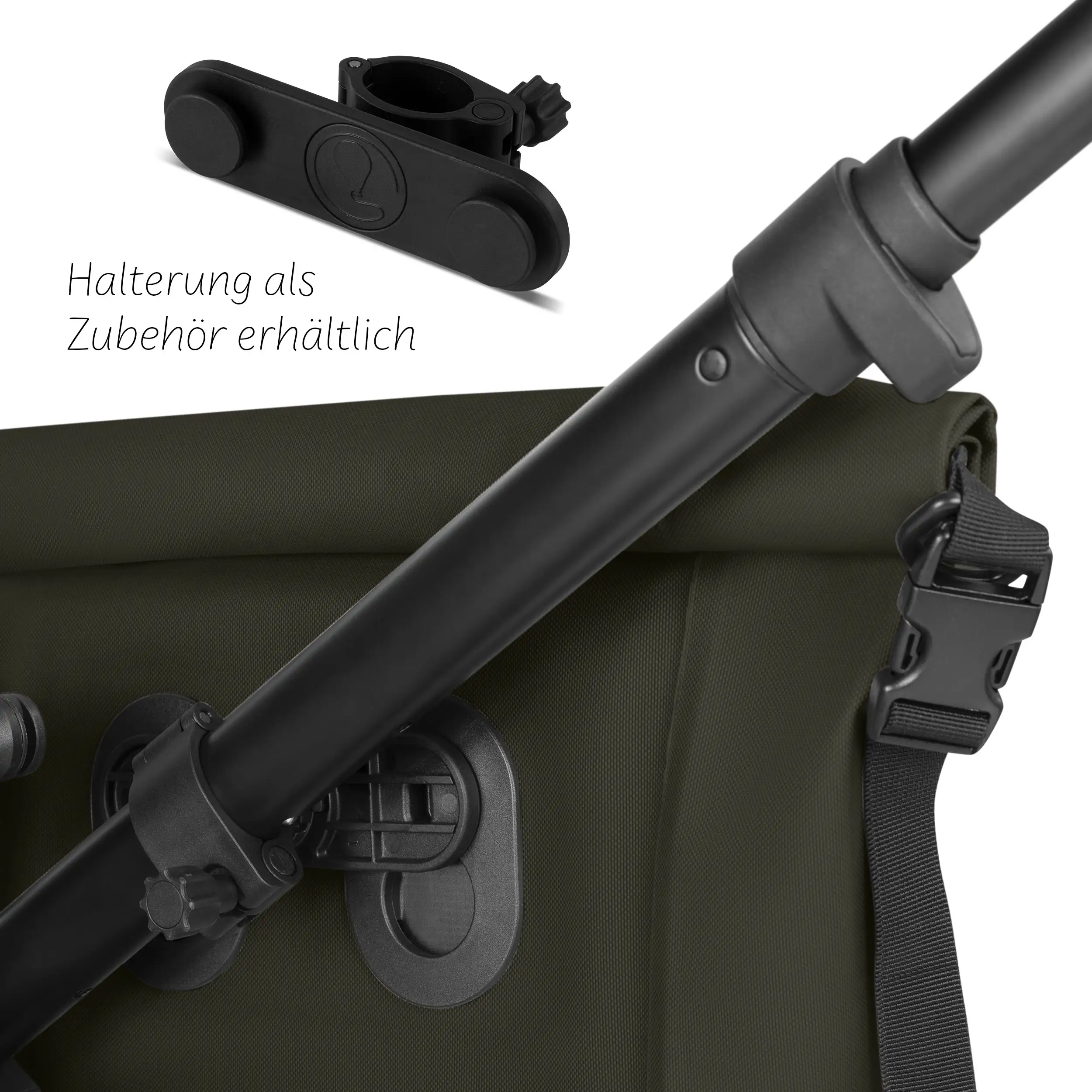 Satteltasche Sion 20L für Kinderwagen Fahrradanhänger & Alltag - Avocado