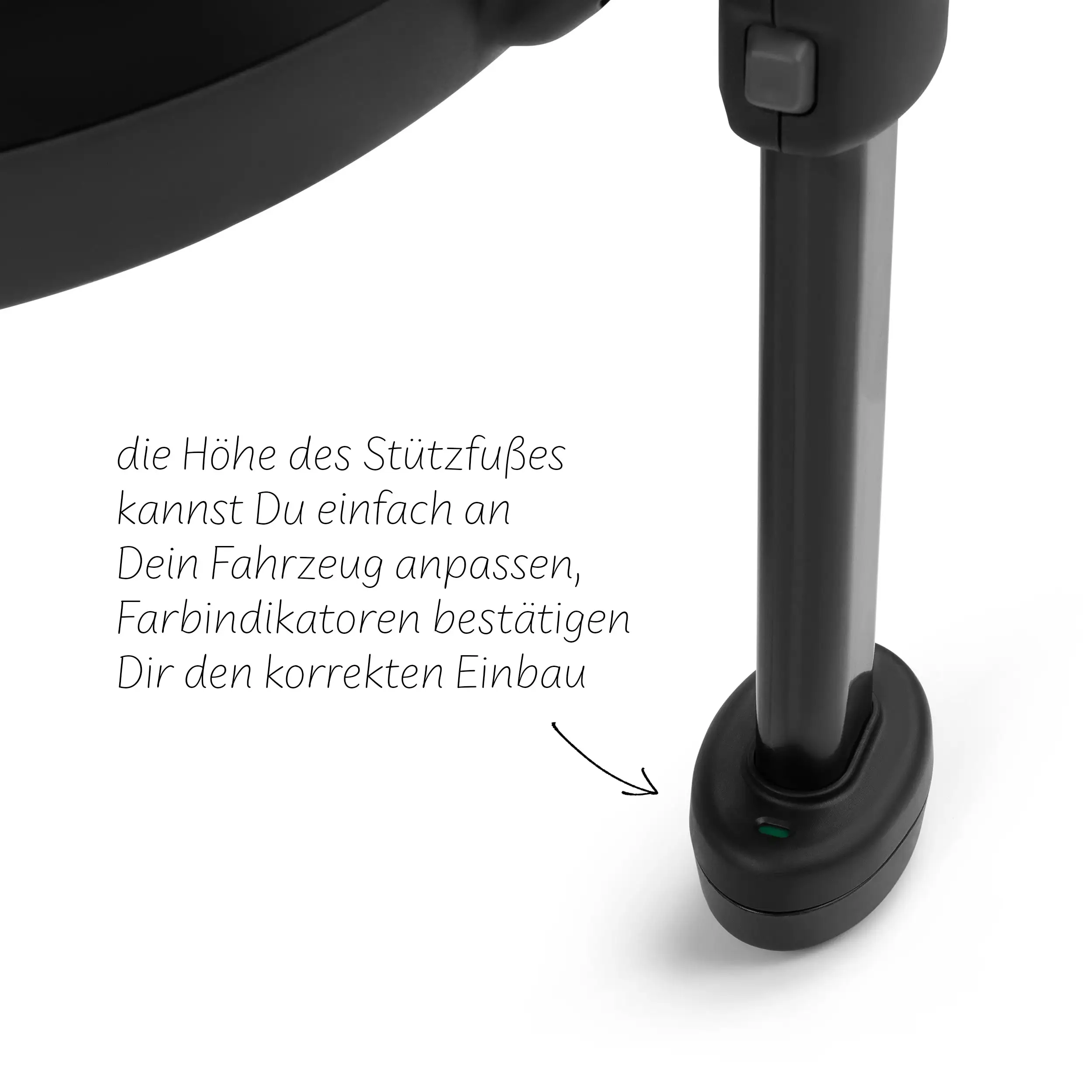 Kindersitz Lily i-Size inkl. drehbarer Isofix Base Root - Black