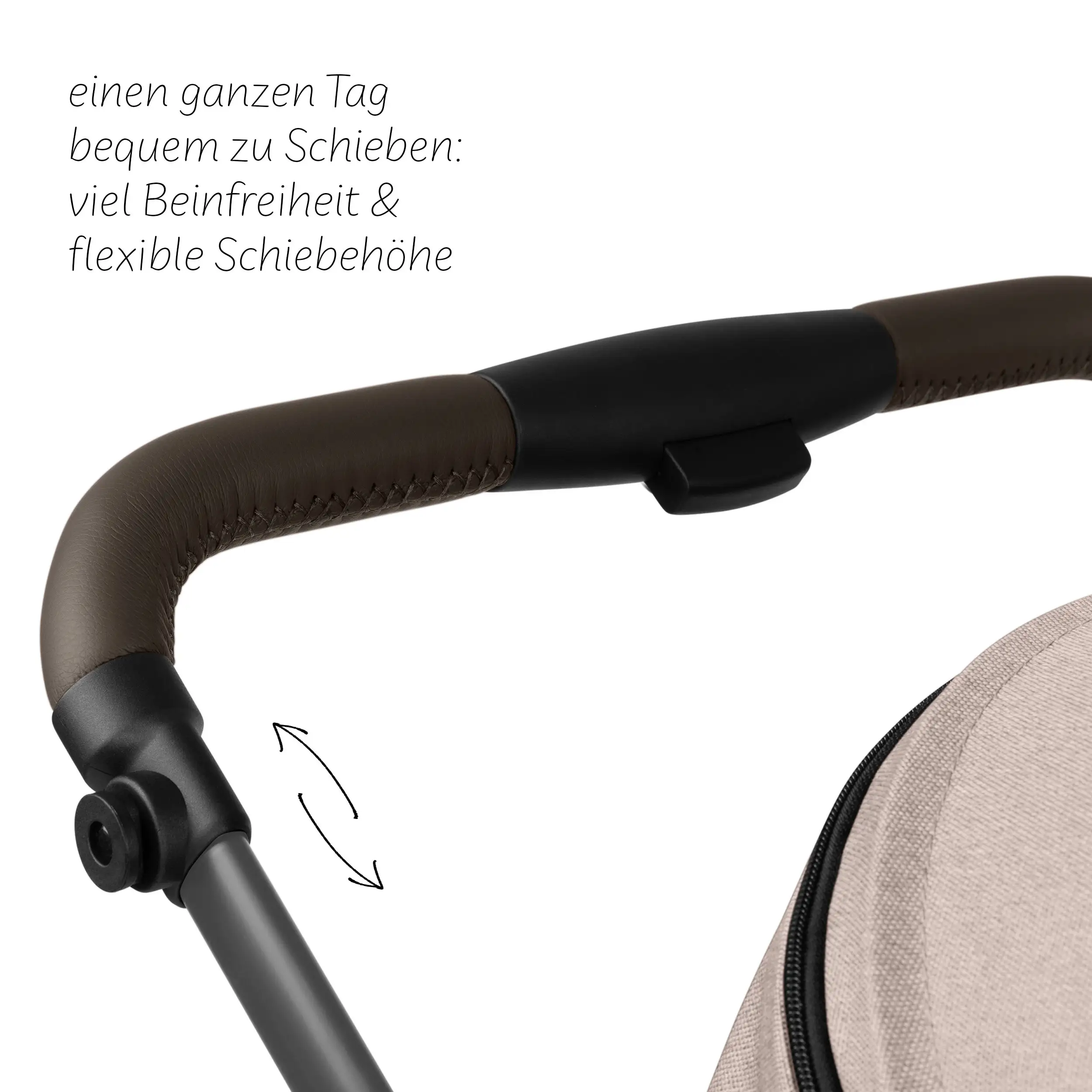 Kombi-Kinderwagen Salsa 5 Air inkl. Winterfußsack & Wickeltasche - Camel
