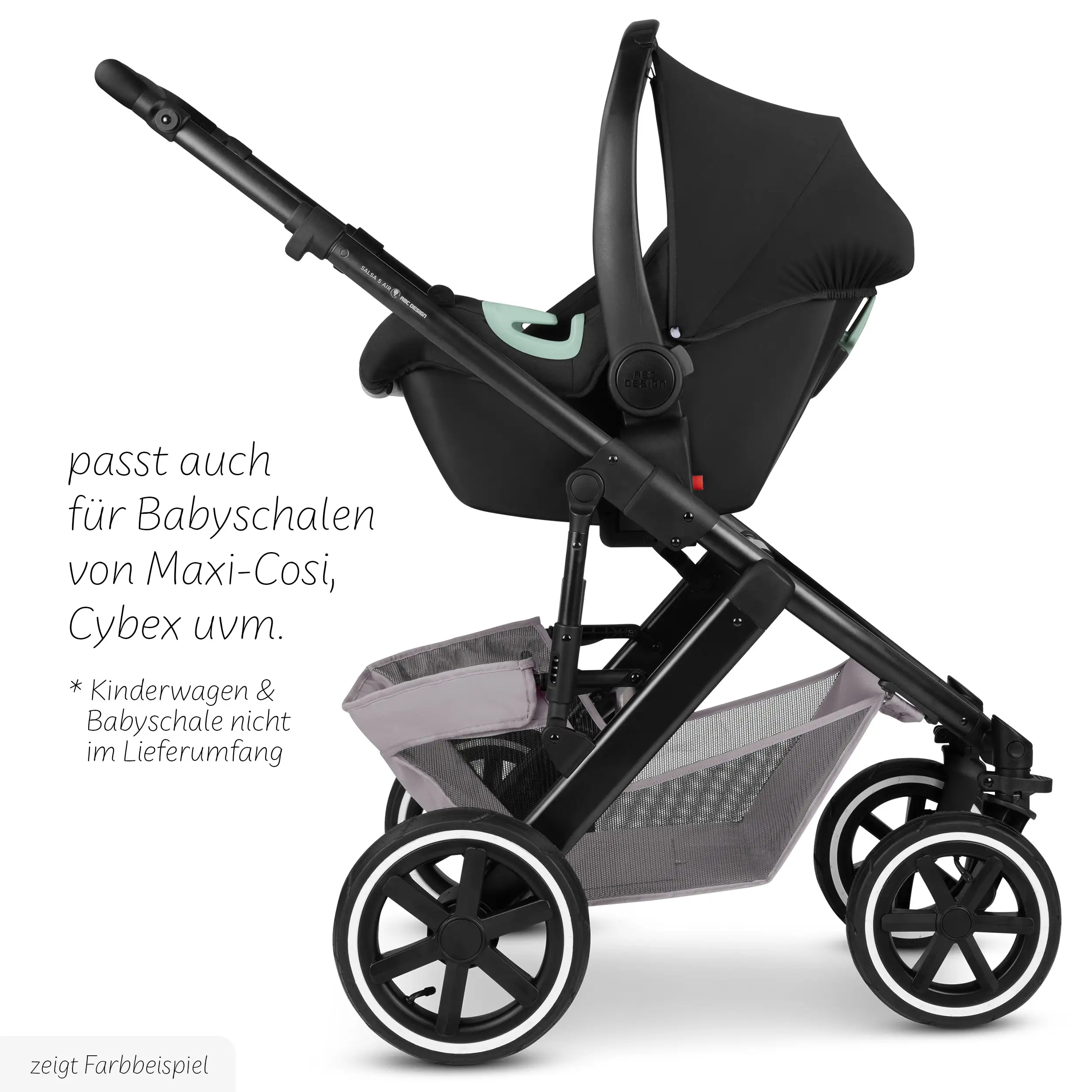 Babyschalen Adapter Samba, Salsa, Swing, Condor, Turbo, Tereno, Viper, Zoom