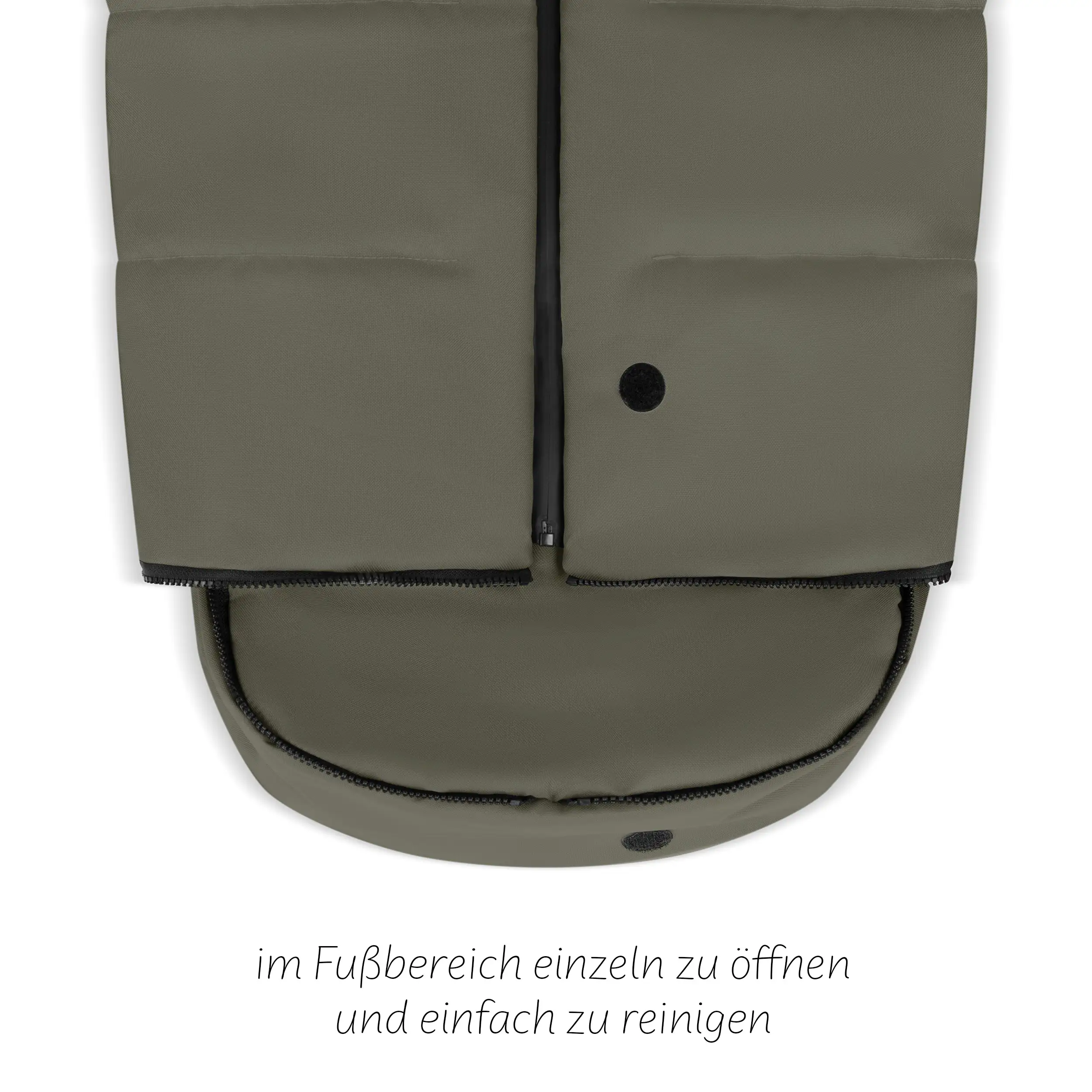 Zubehör Set Kinderwagen - Wickeltasche, Winterfußsack, Regenschutz & Moskitonetz - Wheat