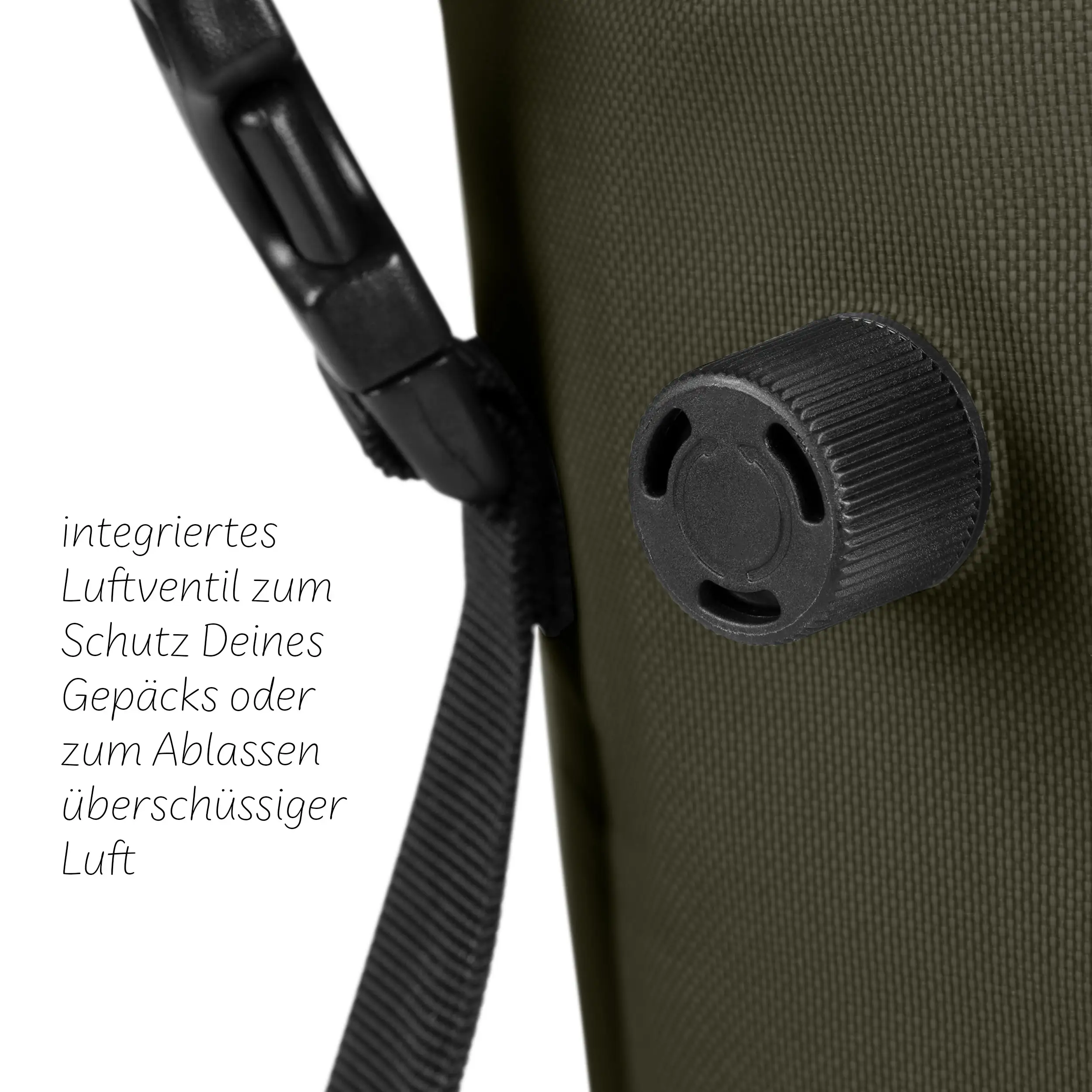 Satteltasche Sion 20L für Kinderwagen Fahrradanhänger & Alltag - Avocado