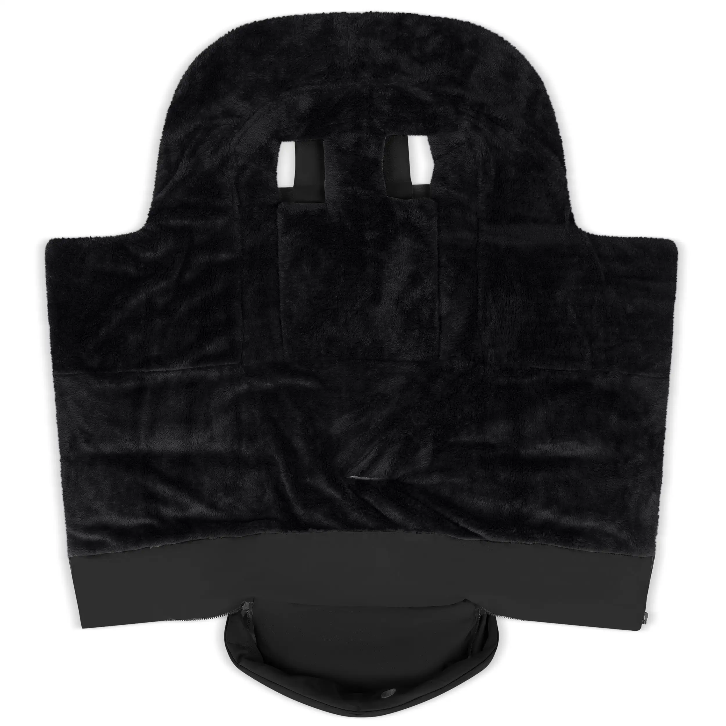 Zubehör Set Kinderwagen - Wickeltasche, Winterfußsack, Regenschutz & Moskitonetz - Black