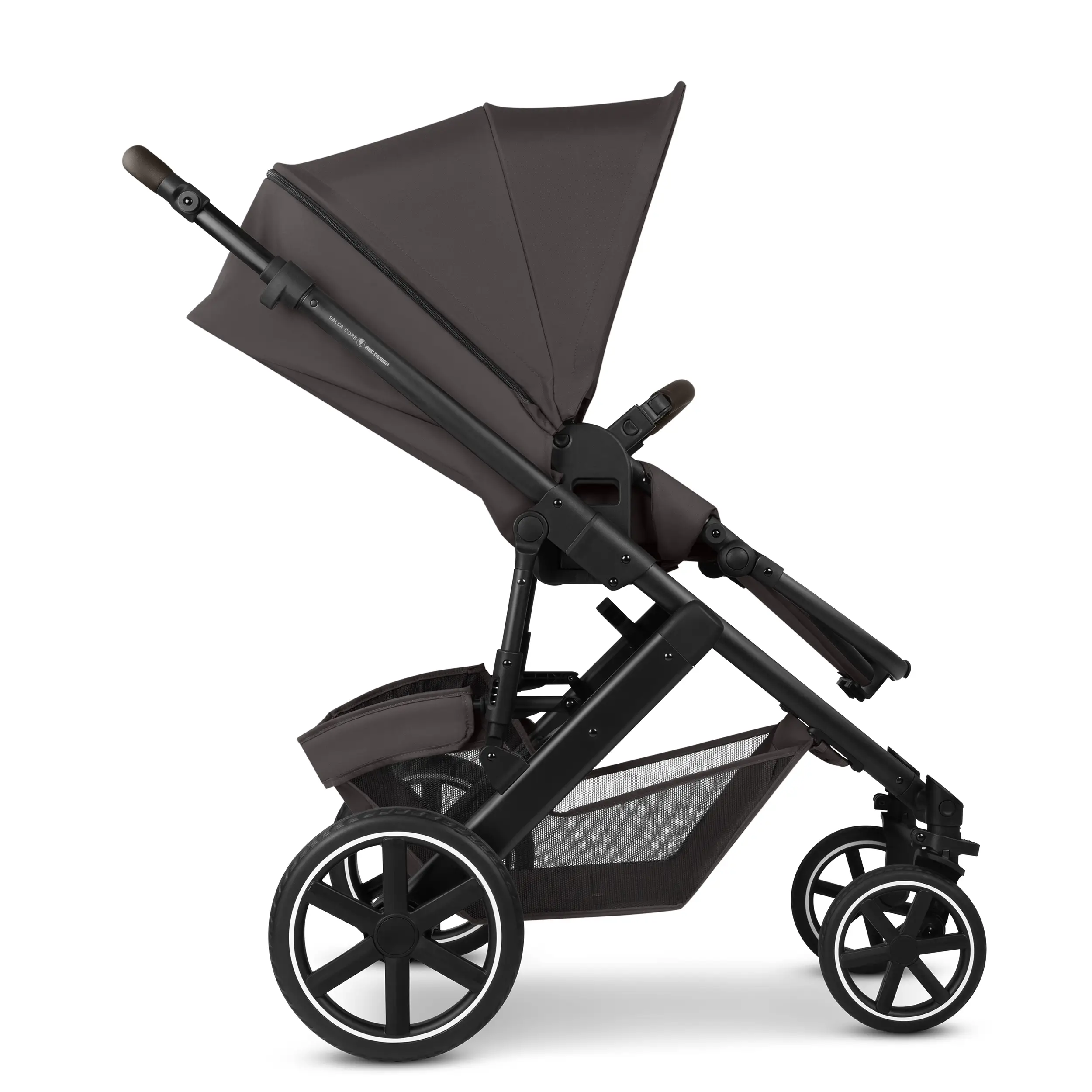 3in1 Kinderwagen-Set Salsa Core inkl. Babyschale mit Liegefunktion Calla - Falcon