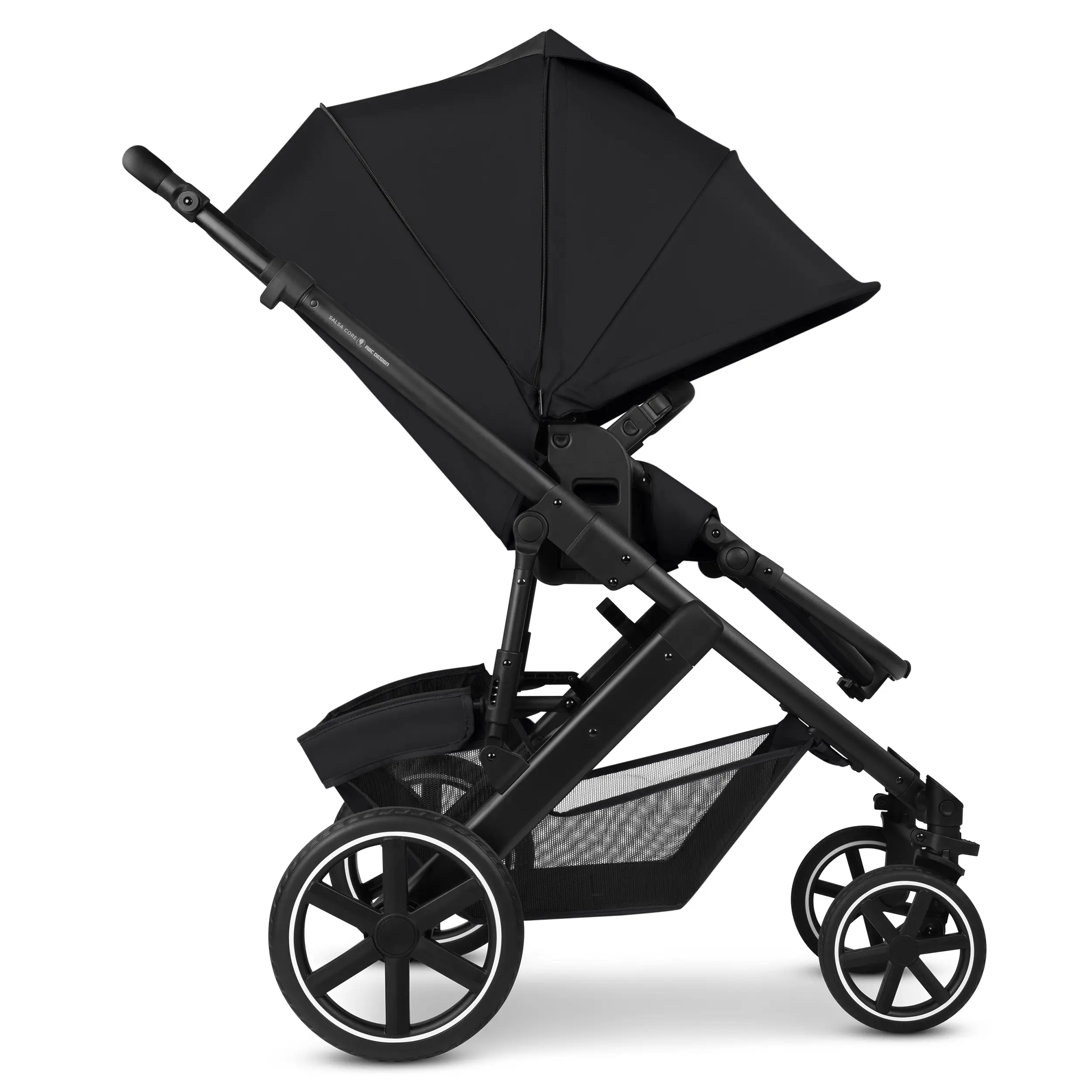 3in1 Kinderwagen-Set Salsa Core inkl. Babyschale mit Liegefunktion Calla - Ink