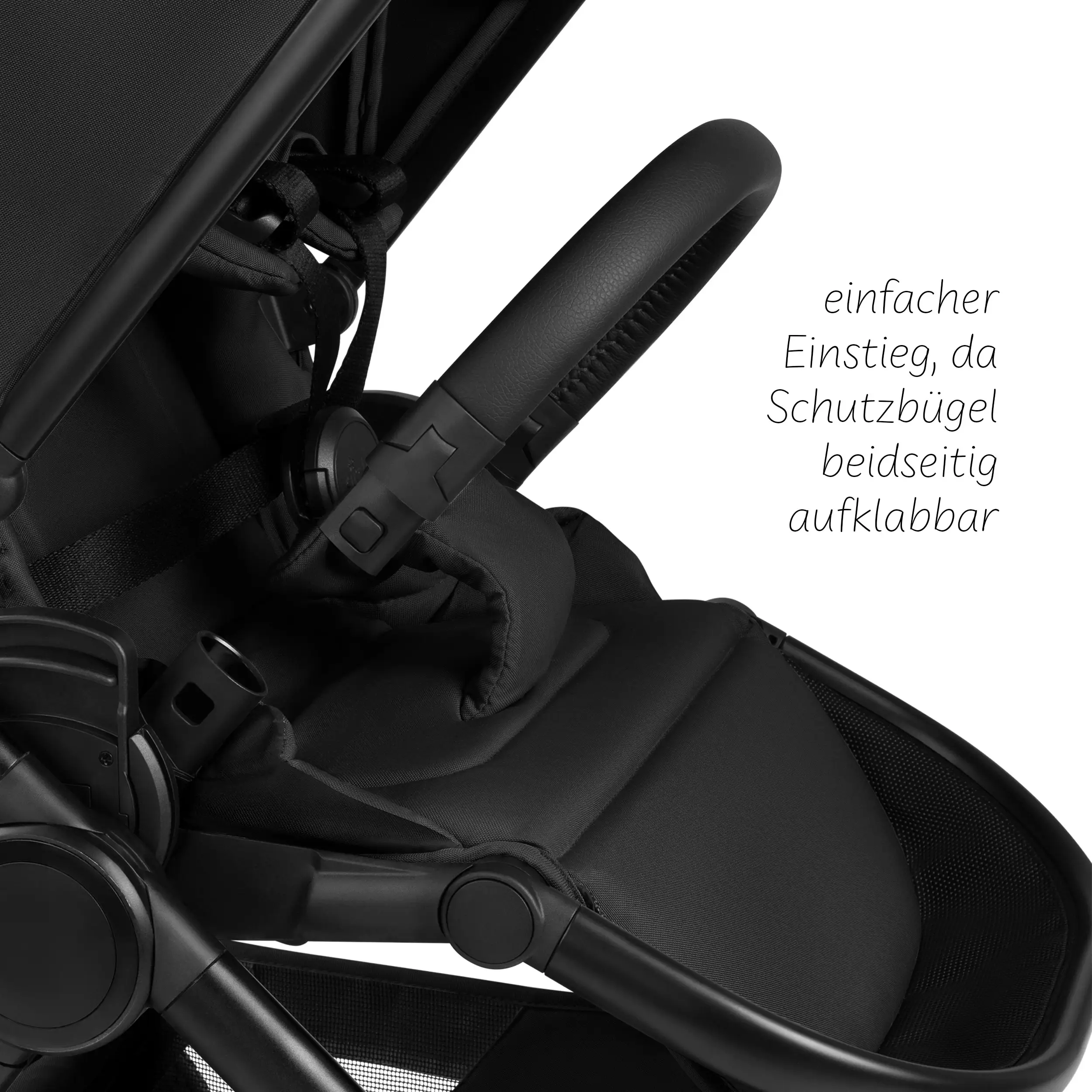 Kombi-Kinderwagen S Three - Black