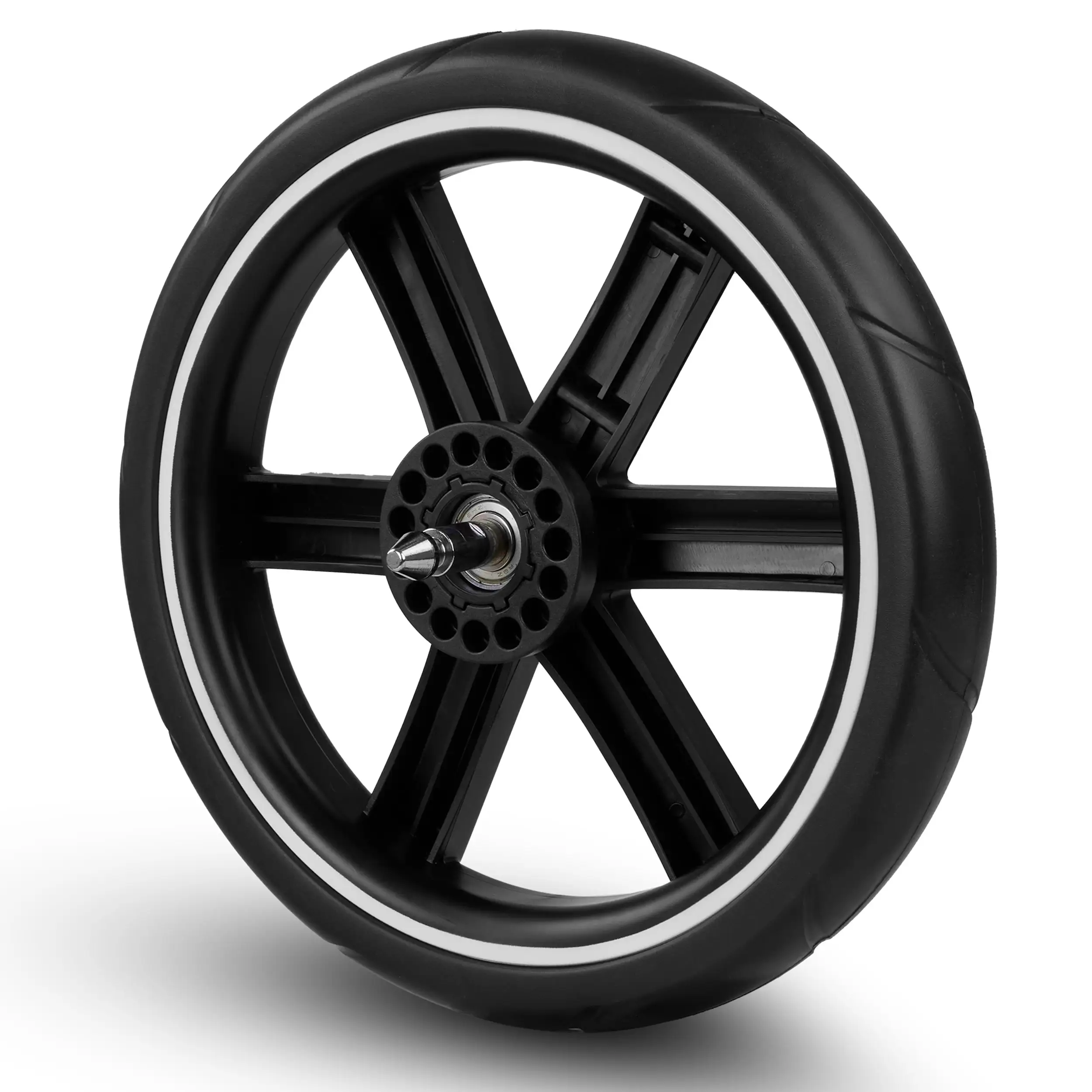 Hinterrad für Salsa 4 / Zoom / Zoom 2 - EVA Black / White Wall