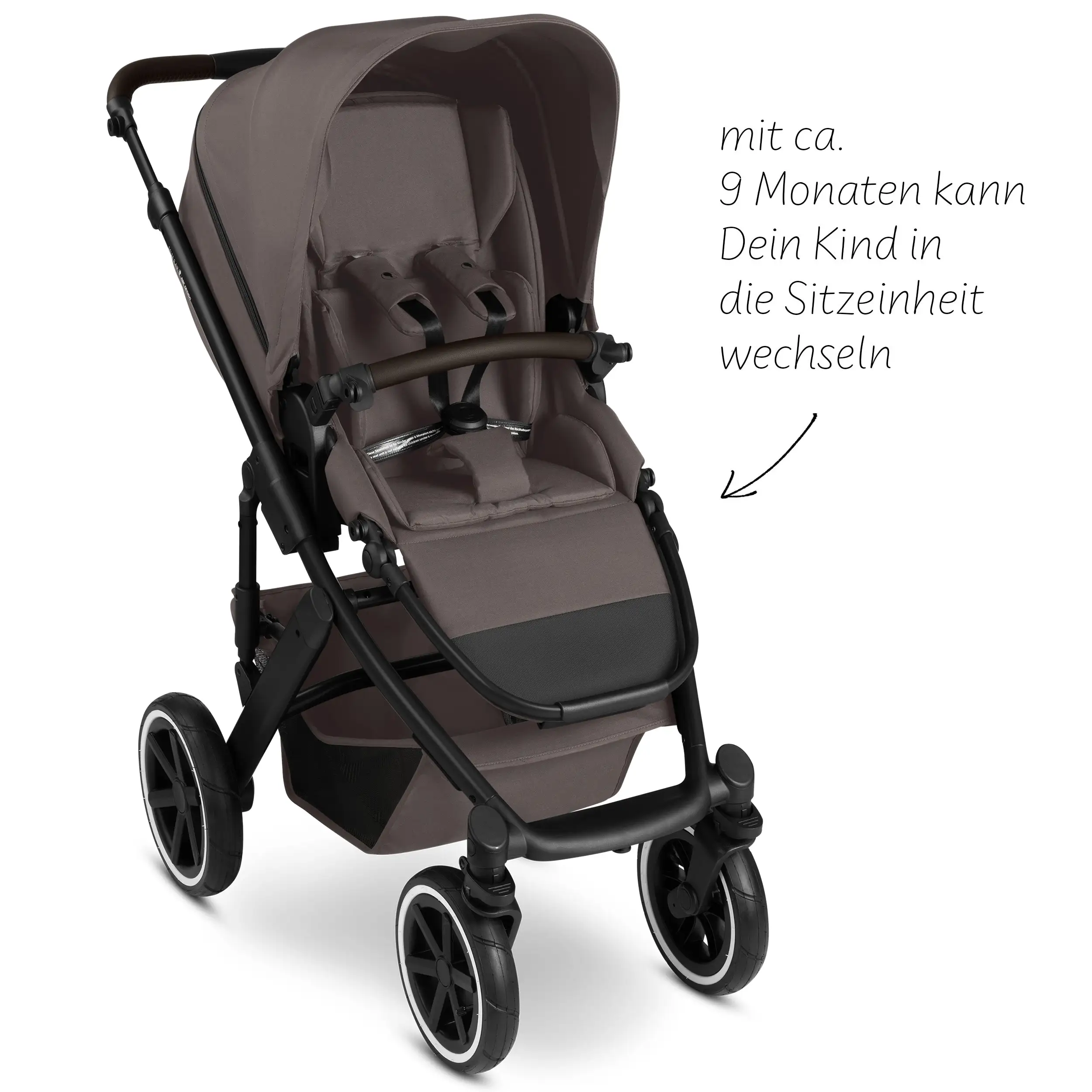 3in1 Kinderwagen-Set Salsa 5 Air - Marron