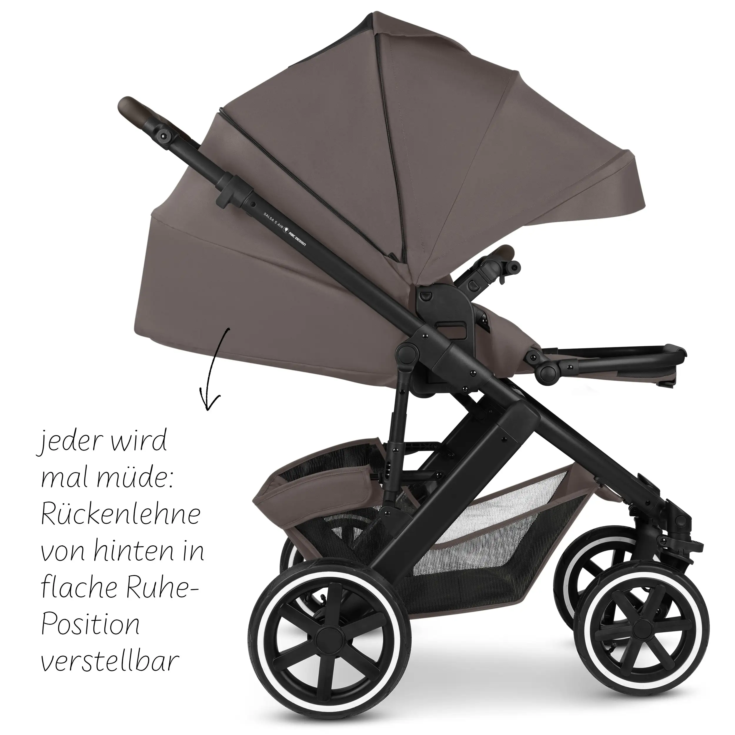 3in1 Kinderwagen-Set Salsa 5 Air - Marron