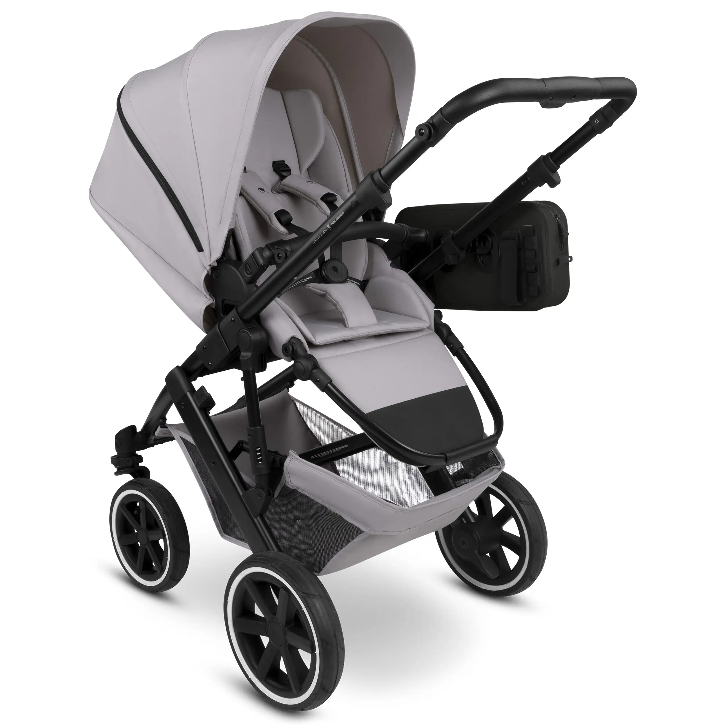 Satteltasche Genf 4,5L für Kinderwagen, Fahrrad & Alltag - Ink