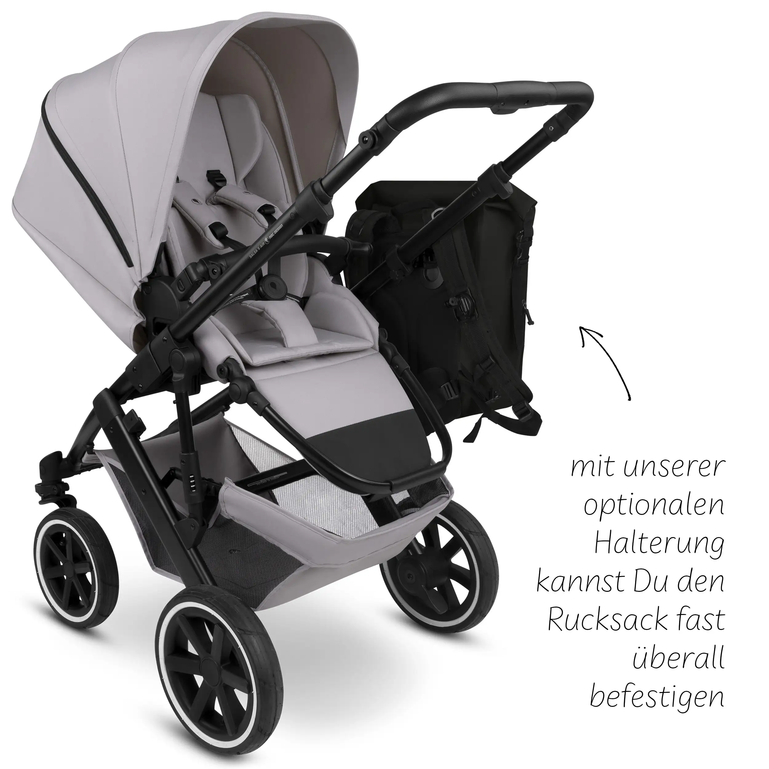 Premium Outdoor-Rucksack Lausanne 20L für Stadt & Natur - Ink