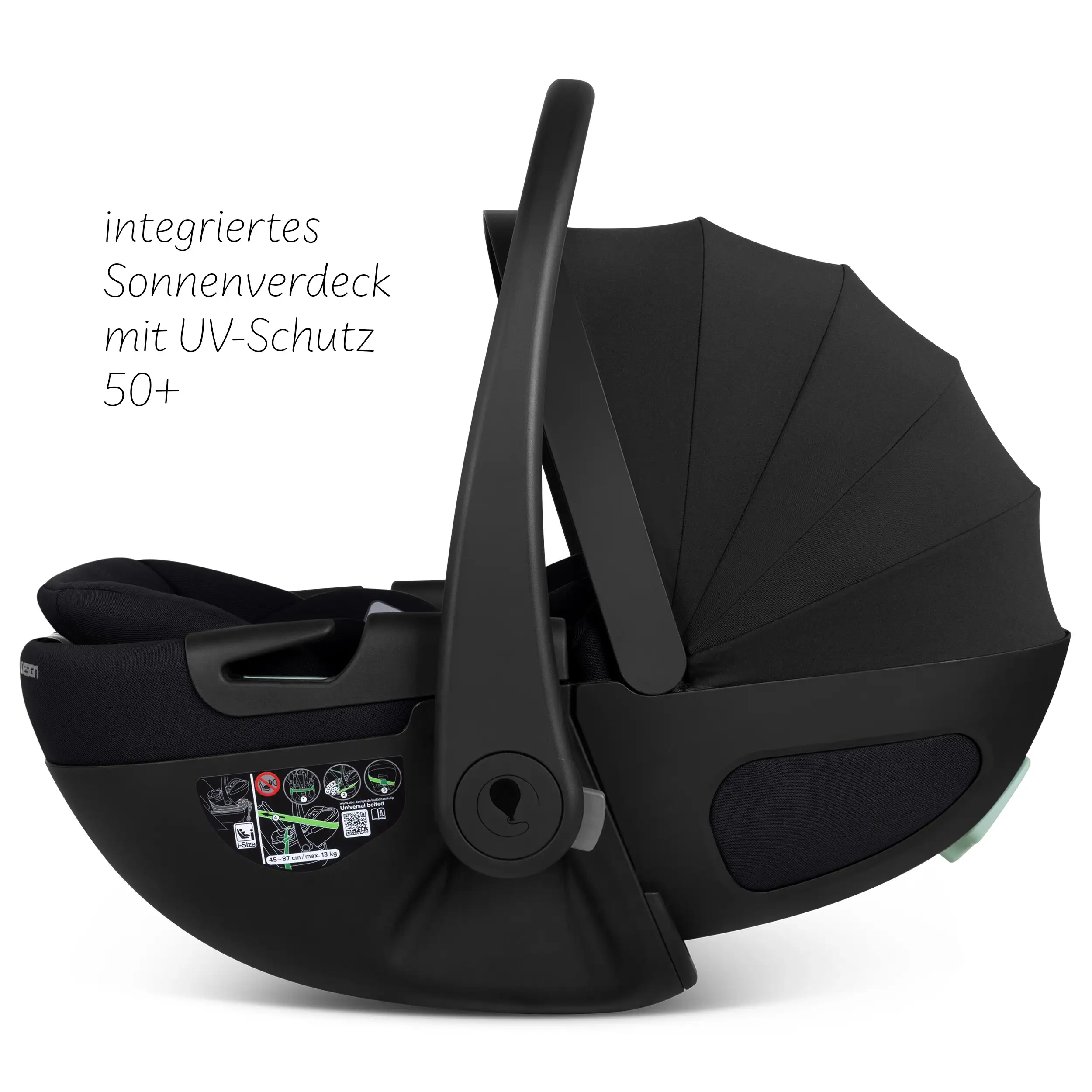 Ovetto Calla i-Size con funzione reclinabile - Ink
