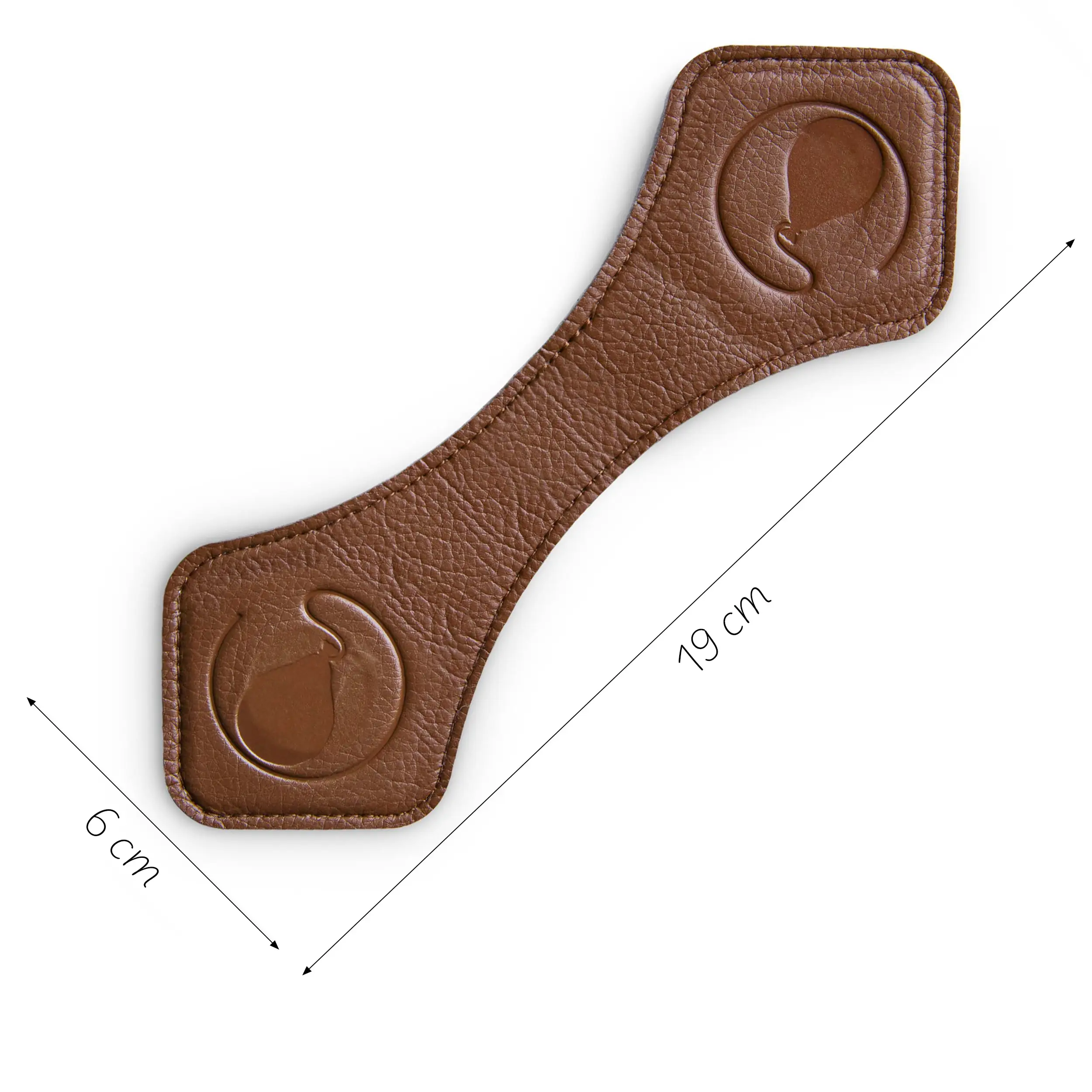 Magnet Clip für Kinderwagen - Brown Dark