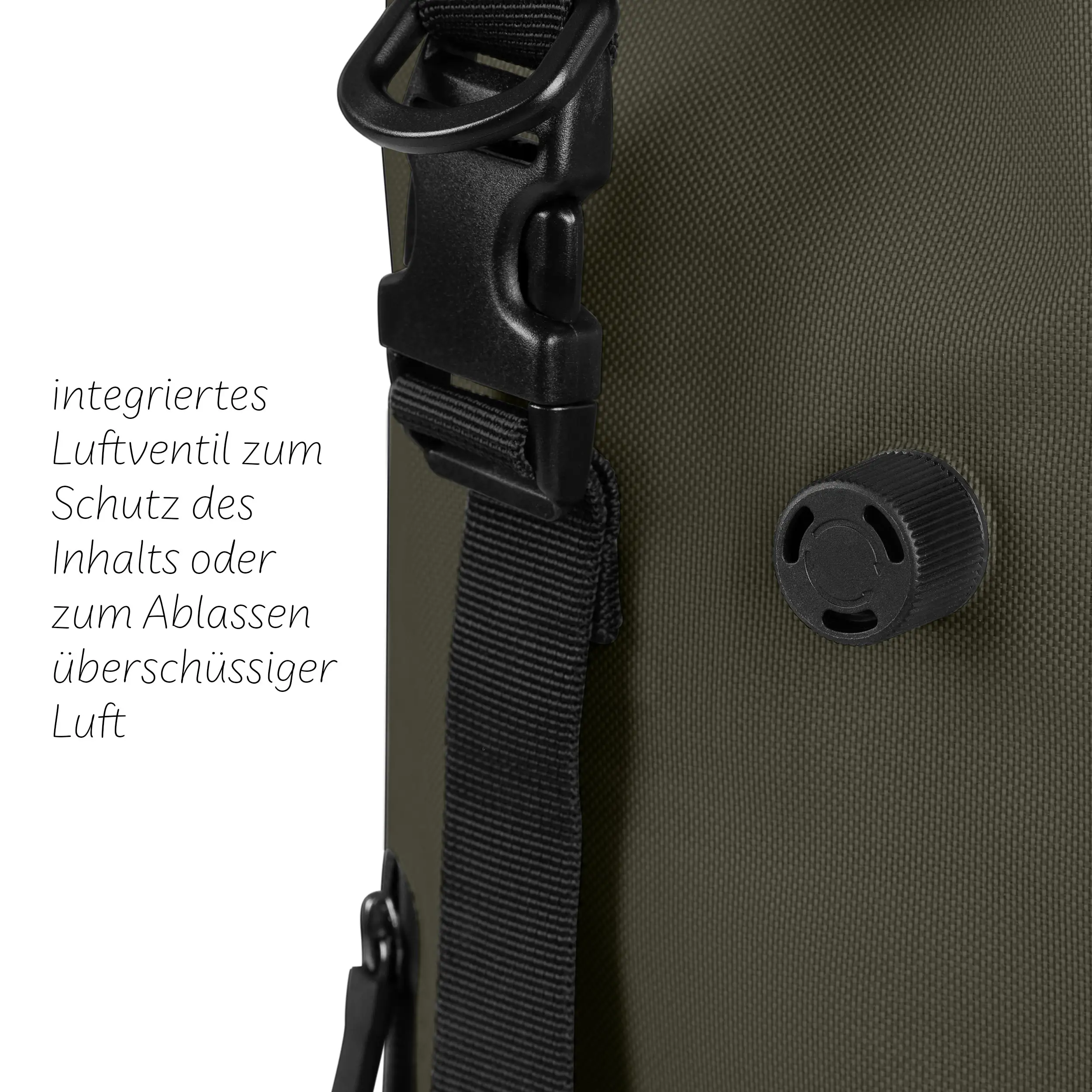 Premium Outdoor-Rucksack Lausanne 20L für Stadt & Natur - Avocado