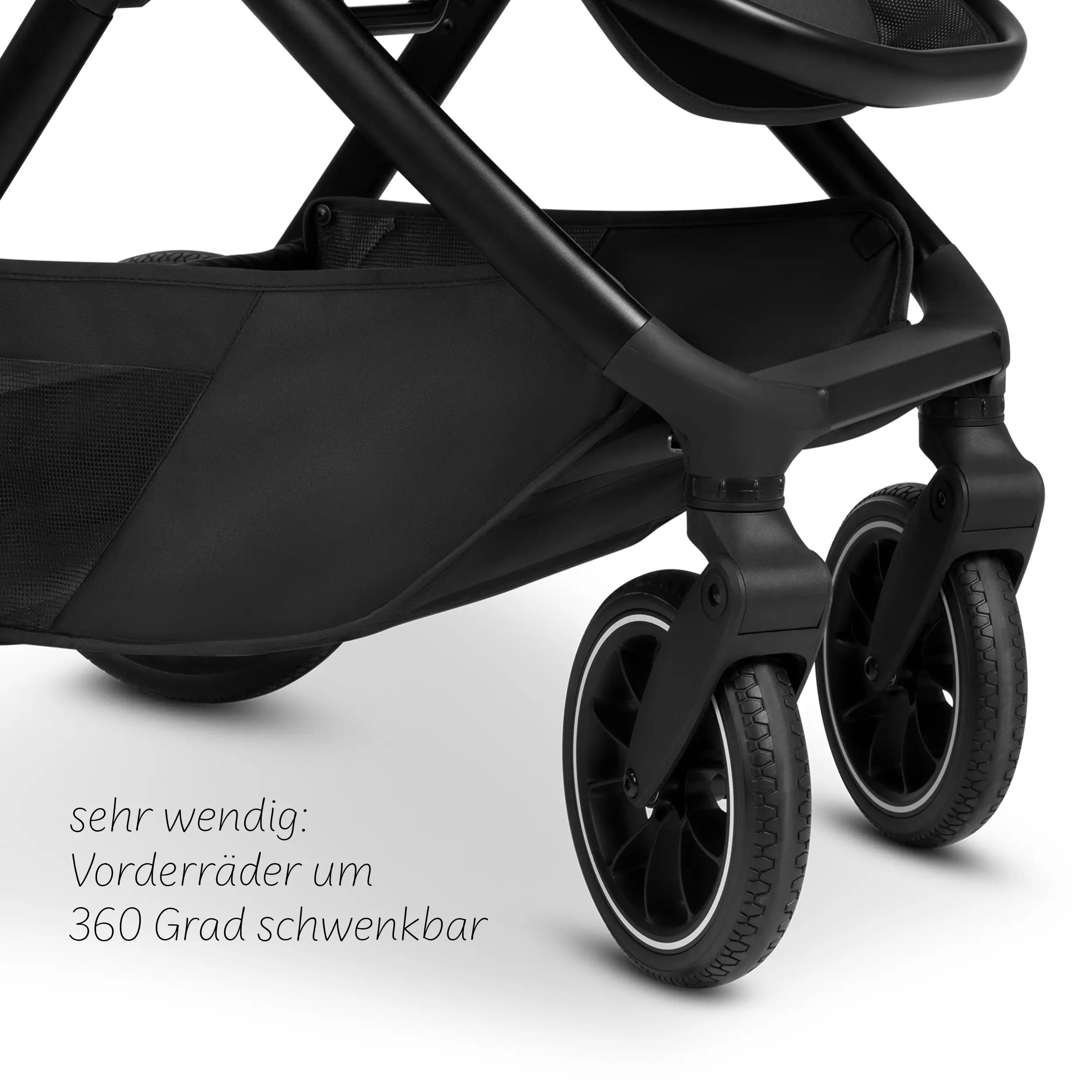 Kombi-Kinderwagen S Three - Black