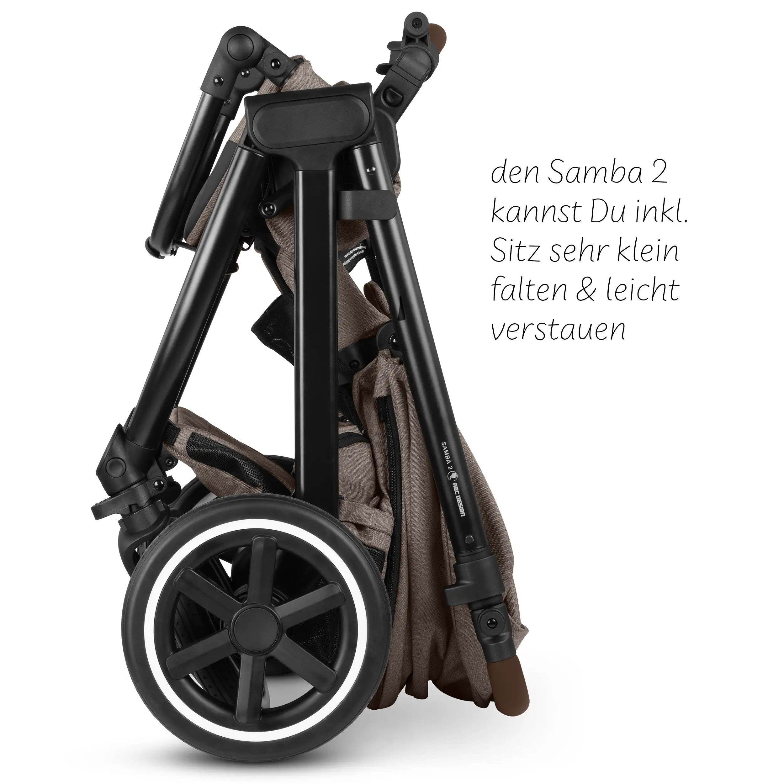 4in1 Kinderwagen Set Samba 2 inkl. Isofix Base - Nature