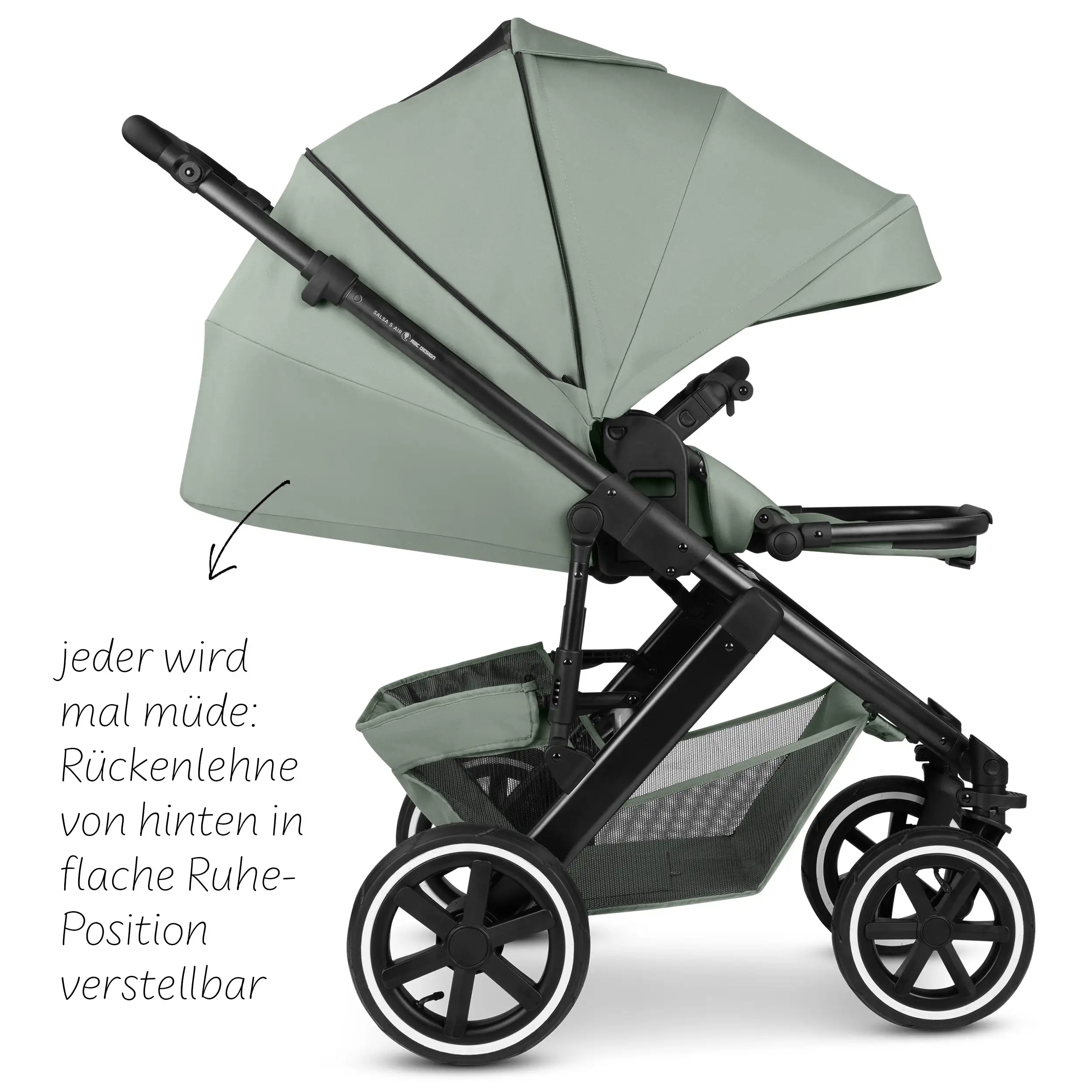 3in1 Kinderwagen-Set Salsa 5 Air - Pine