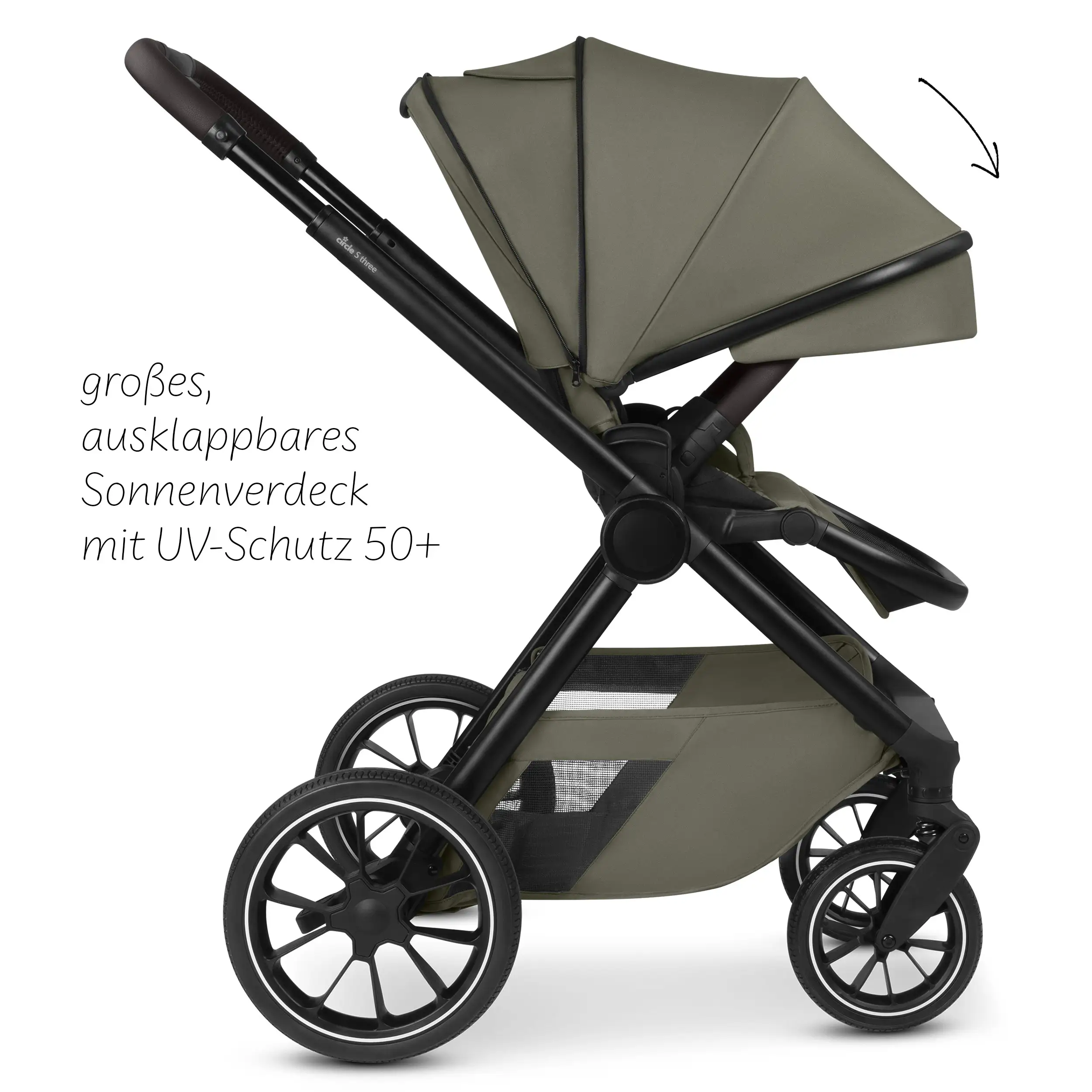 Kombi-Kinderwagen S Three - Wheat