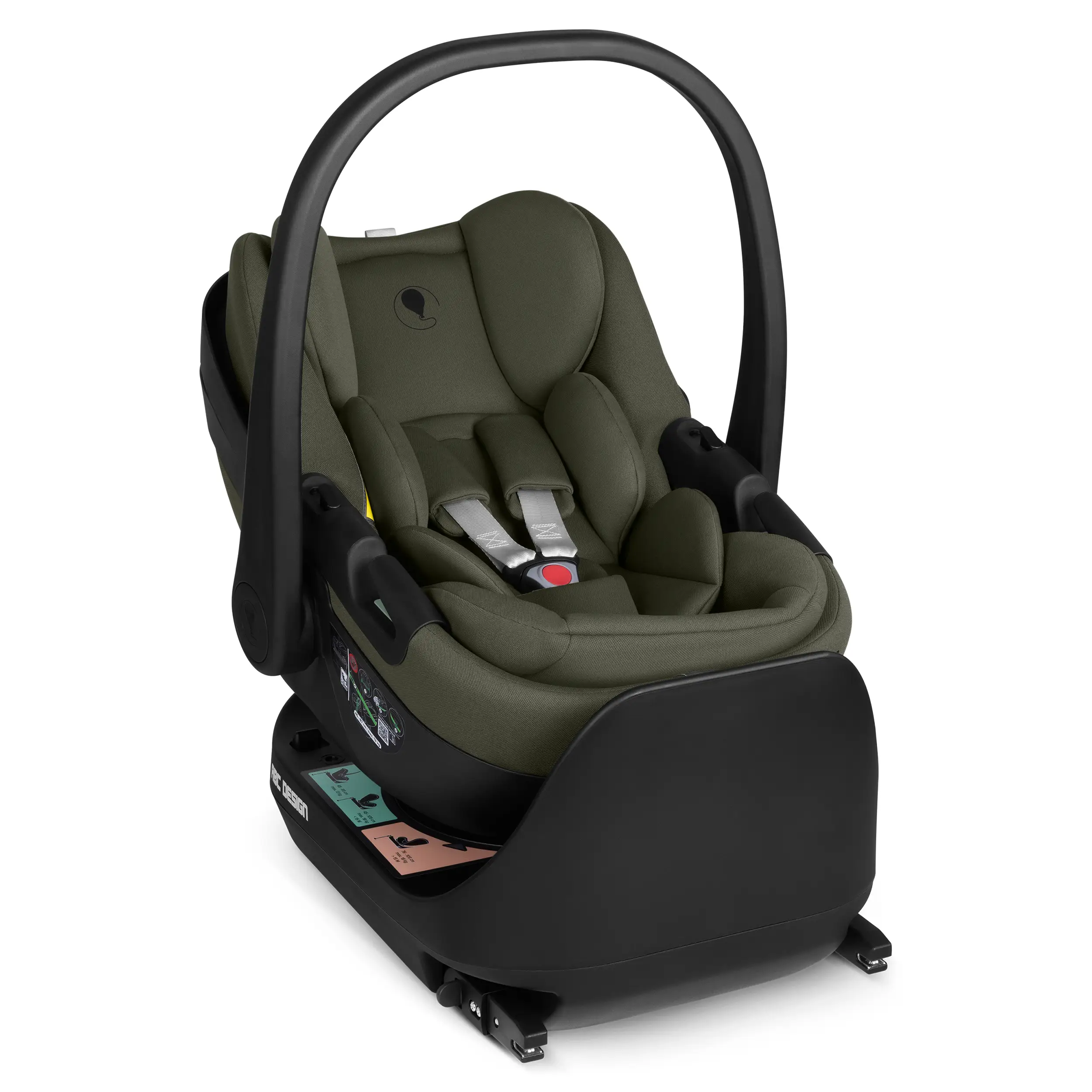 Babyschale mit Liegefunktion Calla i-Size - Olive