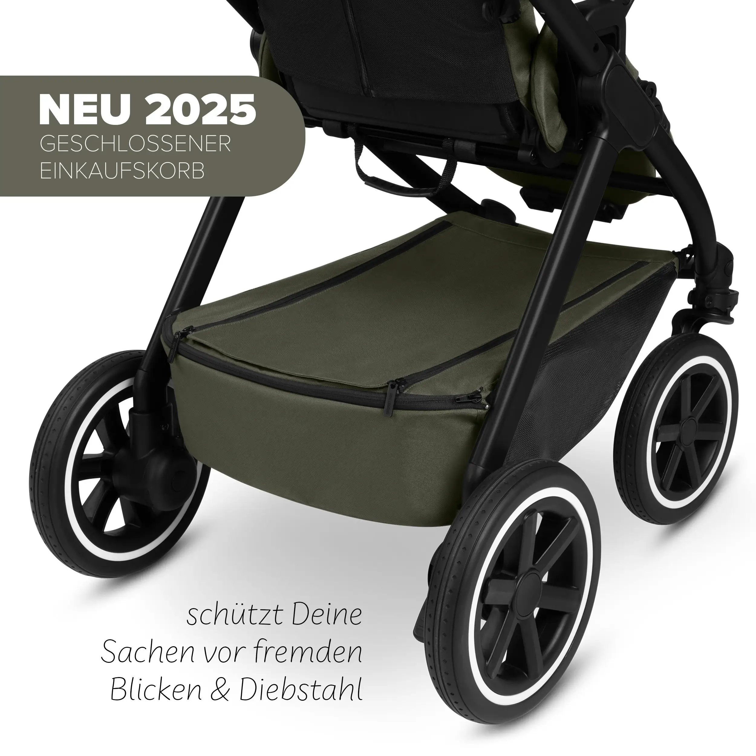 4in1 Kinderwagen Set Samba 2 inkl. Isofix Base - Avocado
