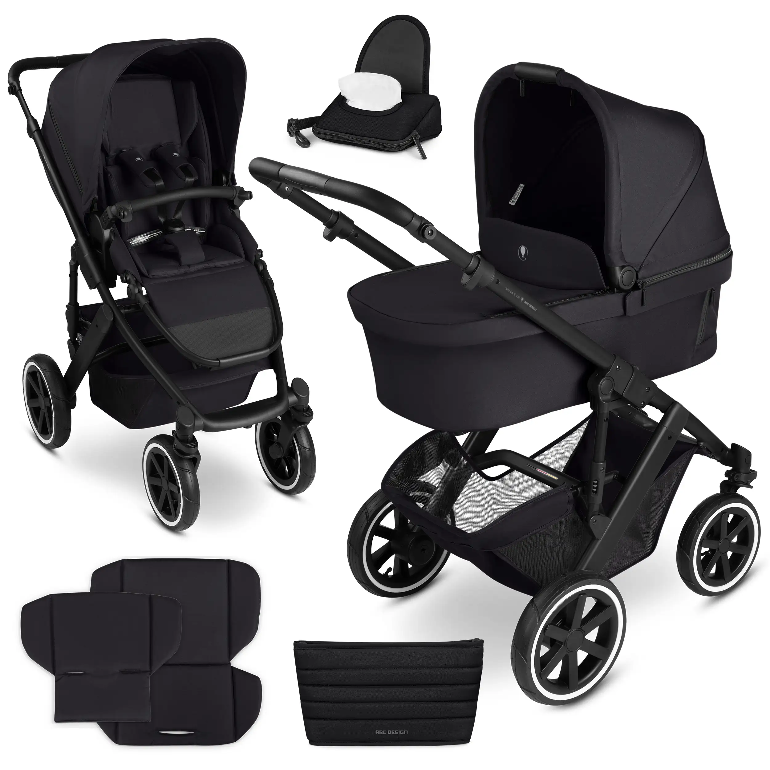 Kombi-Kinderwagen Salsa 5 Air - Coal
