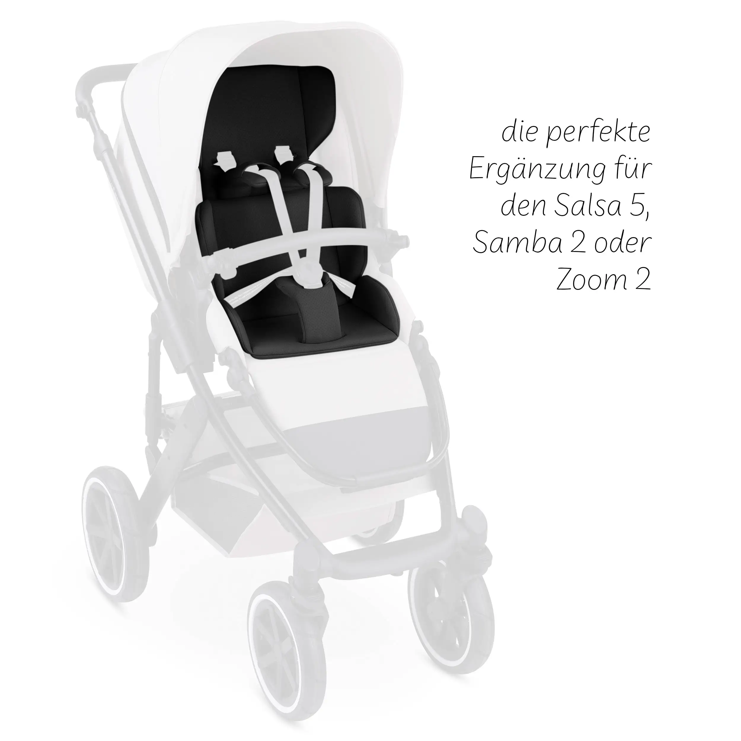 Komfort-Sitzauflage für Samba, Salsa, Zoom - Ink