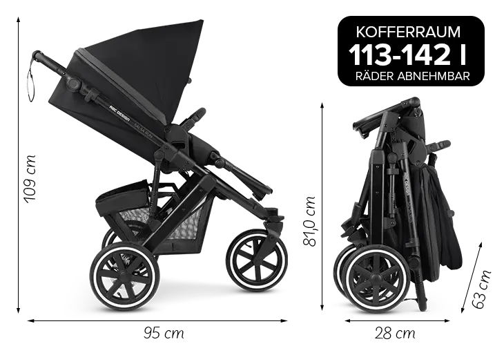 ABC Design Salsa Run Abmessungen