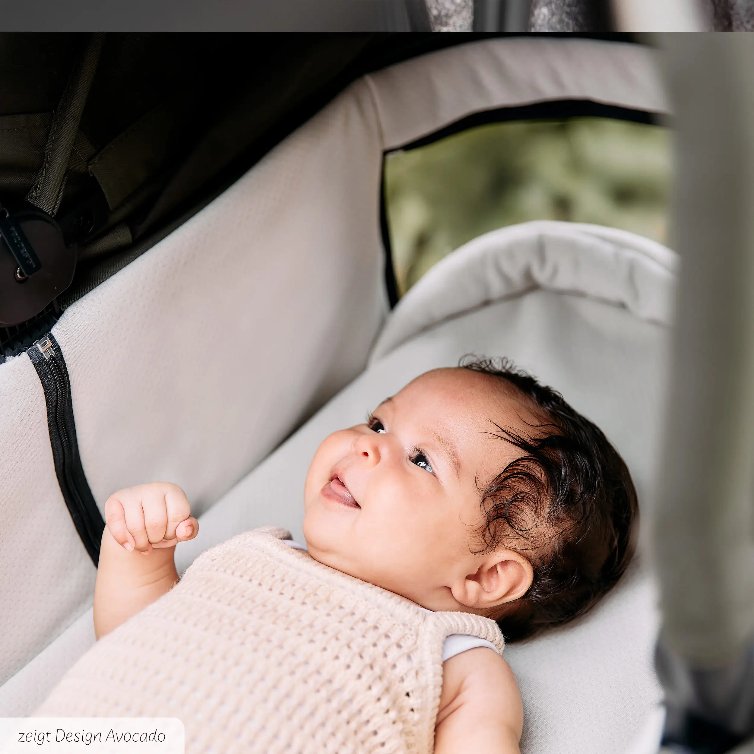 4in1 Kinderwagen Set Samba 2 inkl. Isofix Base - Nature