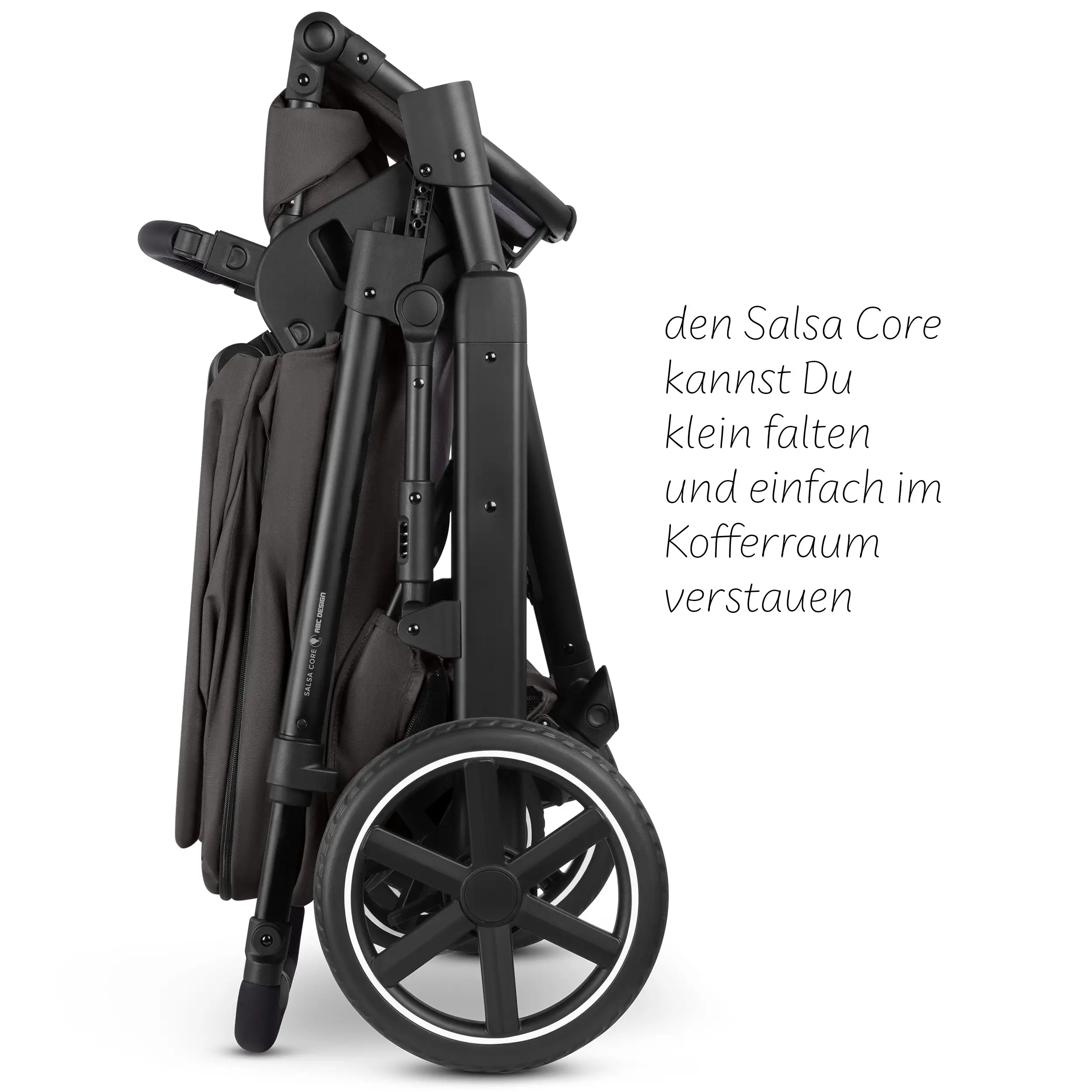 Ensemble poussette 3en1 Salsa Core avec coque auto inclinable Calla - Falcon