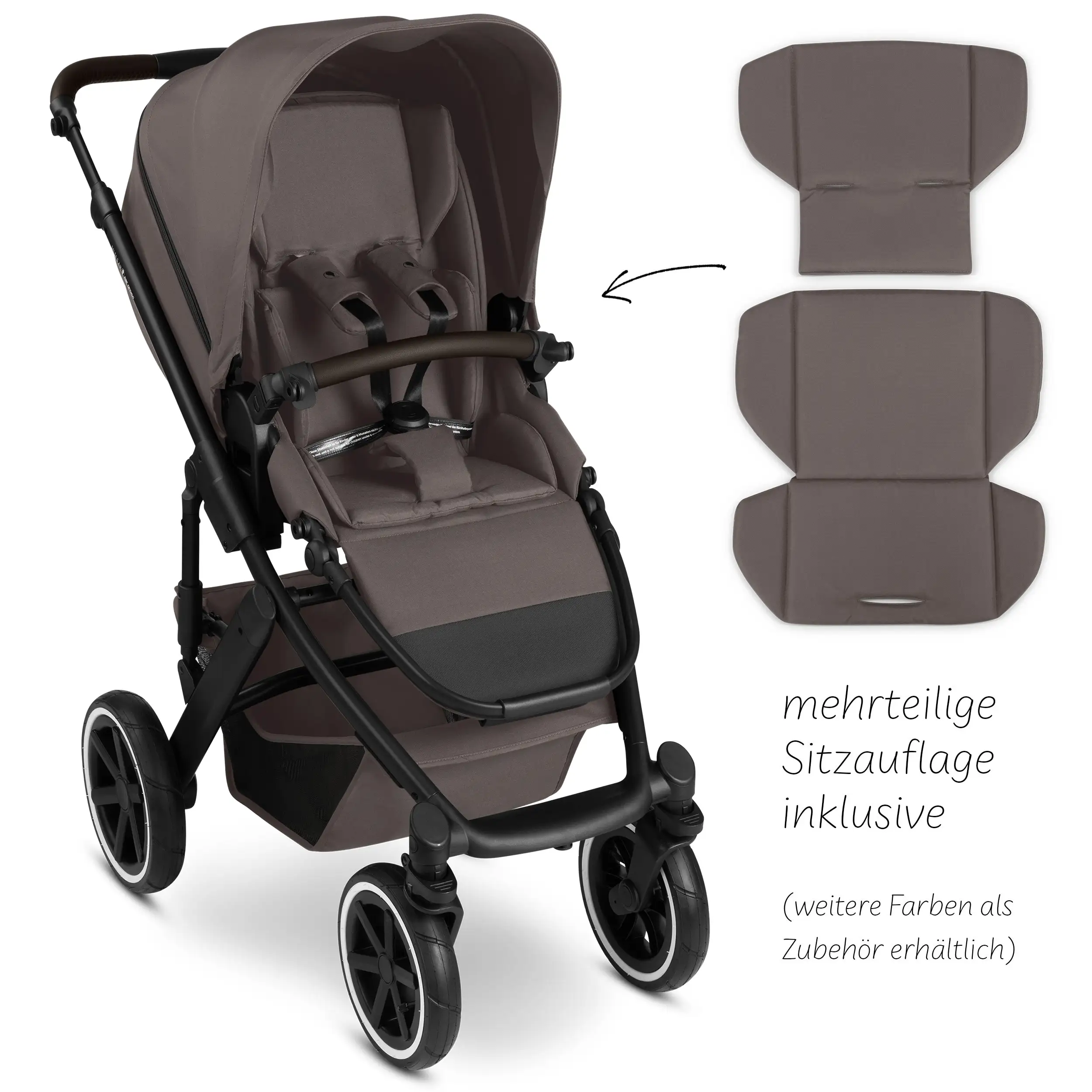 3in1 Kinderwagen-Set Salsa 5 Air - Marron