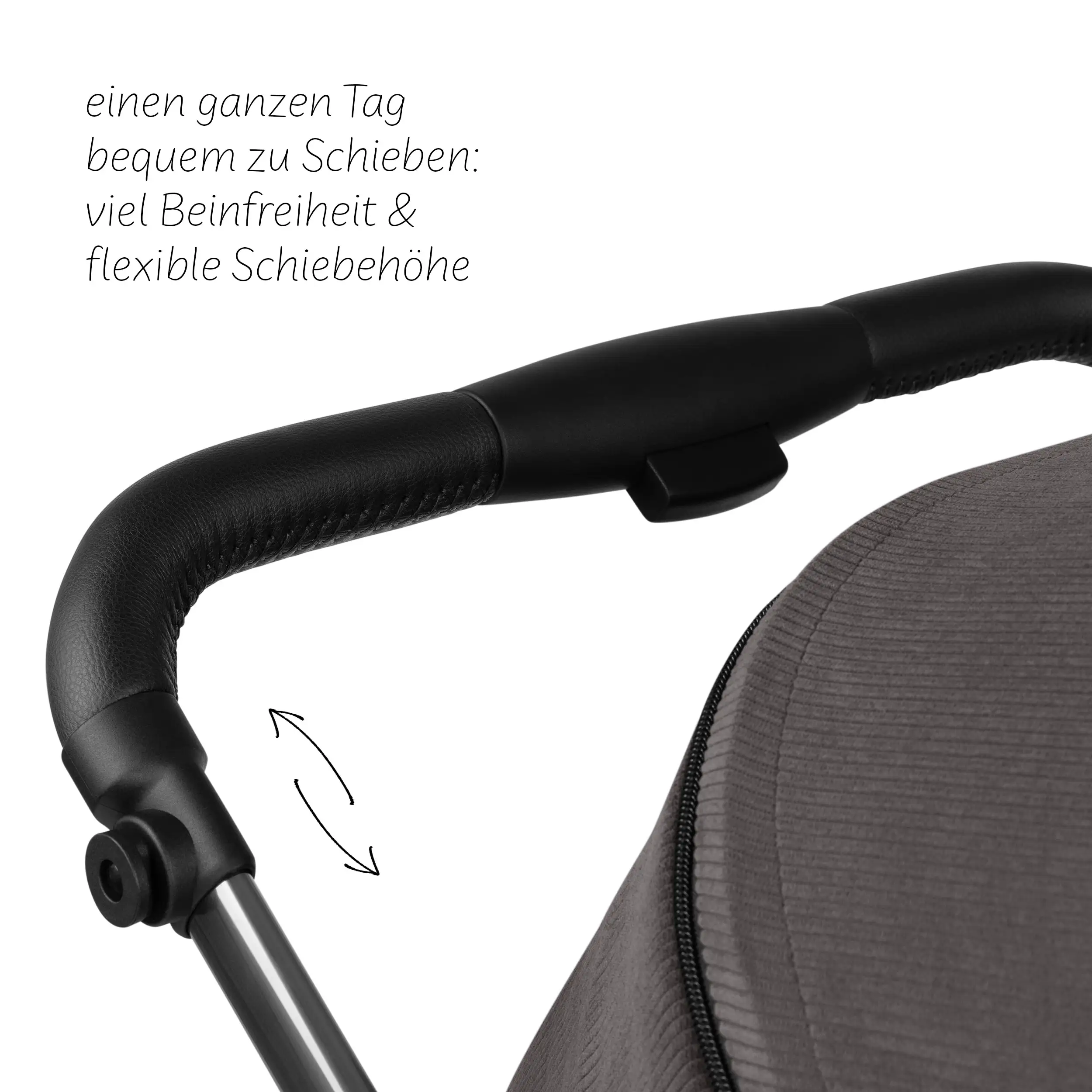 Kombi-Kinderwagen Salsa 5 Air inkl. Winterfußsack & Wickeltasche - Almond