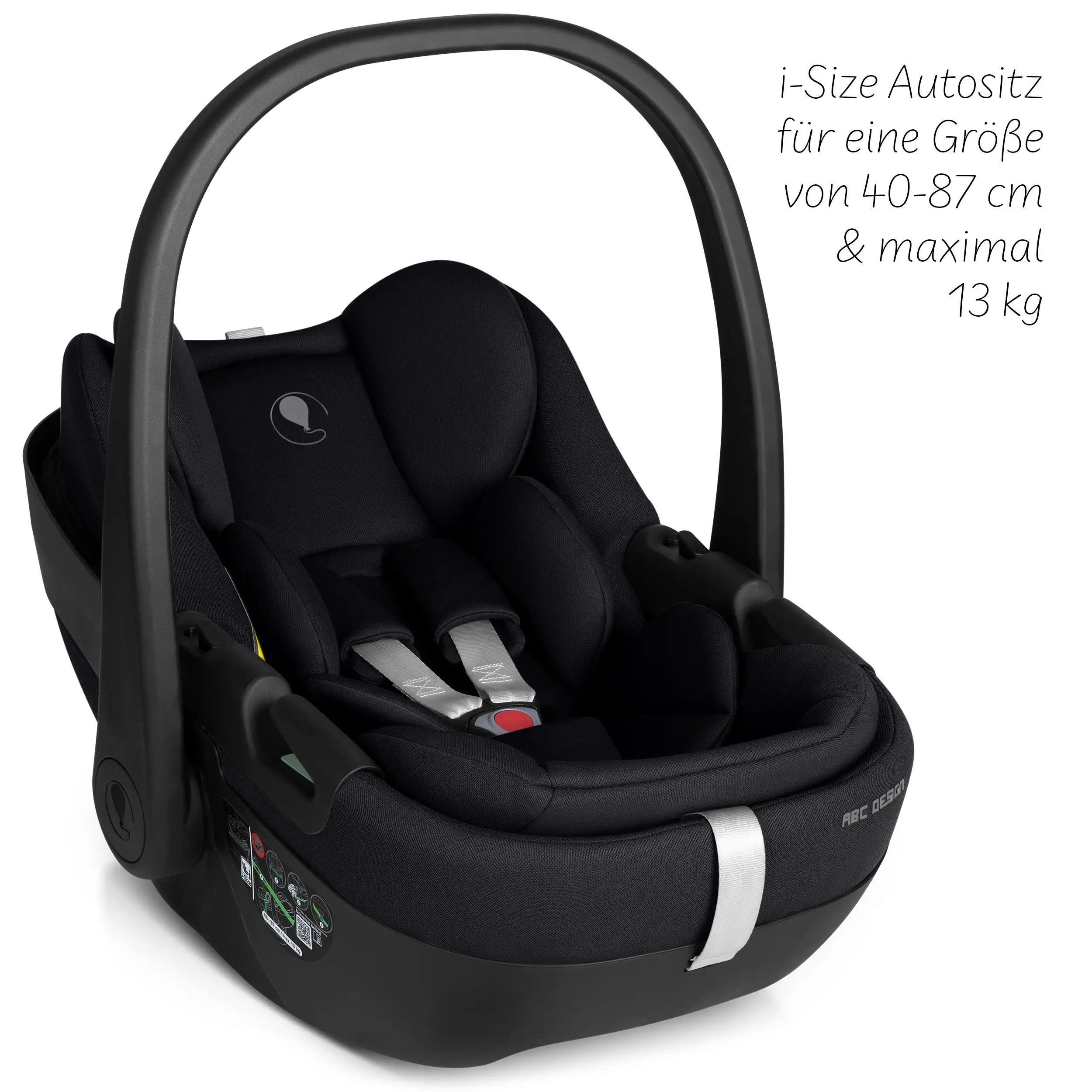 Ovetto Calla i-Size con funzione reclinabile - Ink