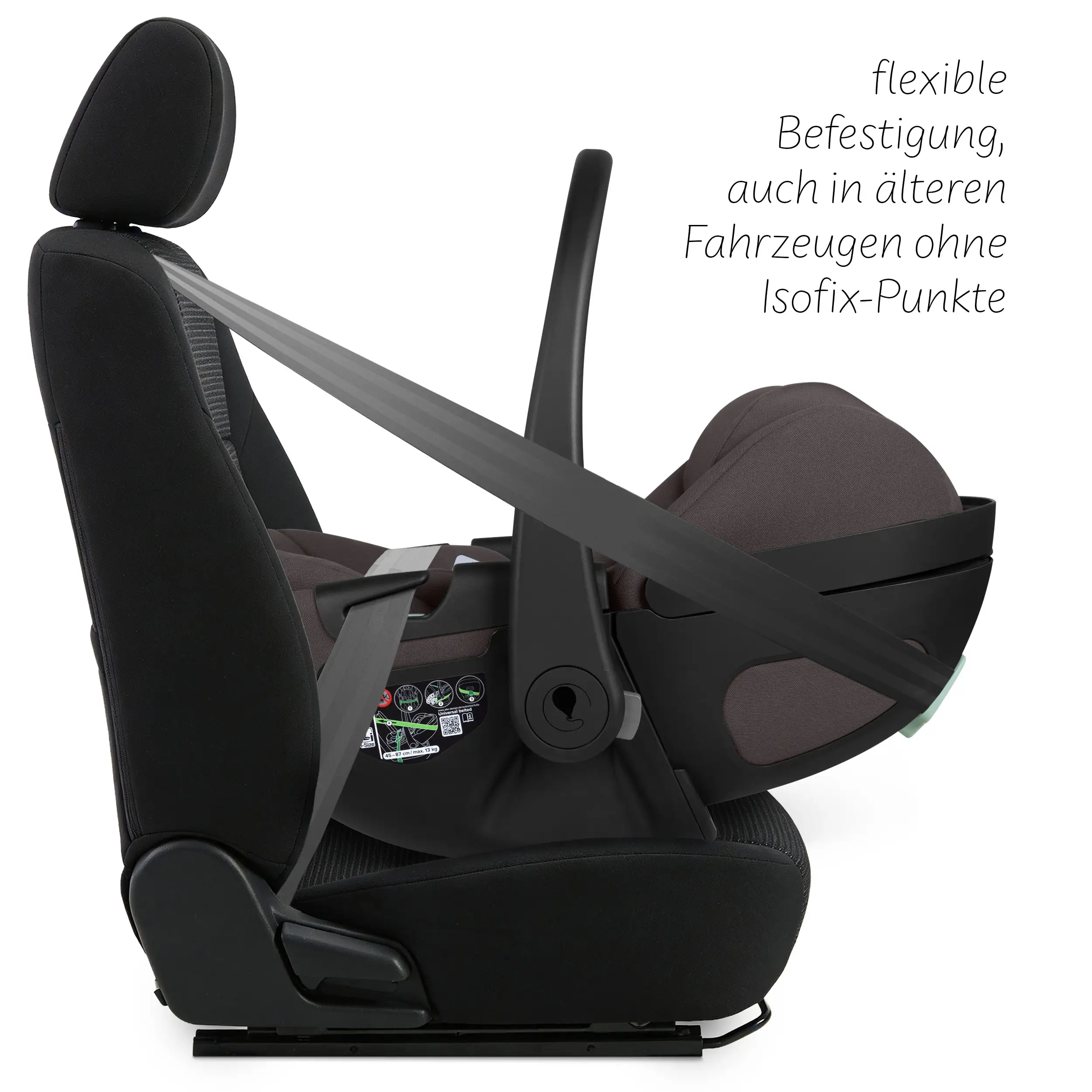Coque auto inclinable Calla i-Size - Falcon