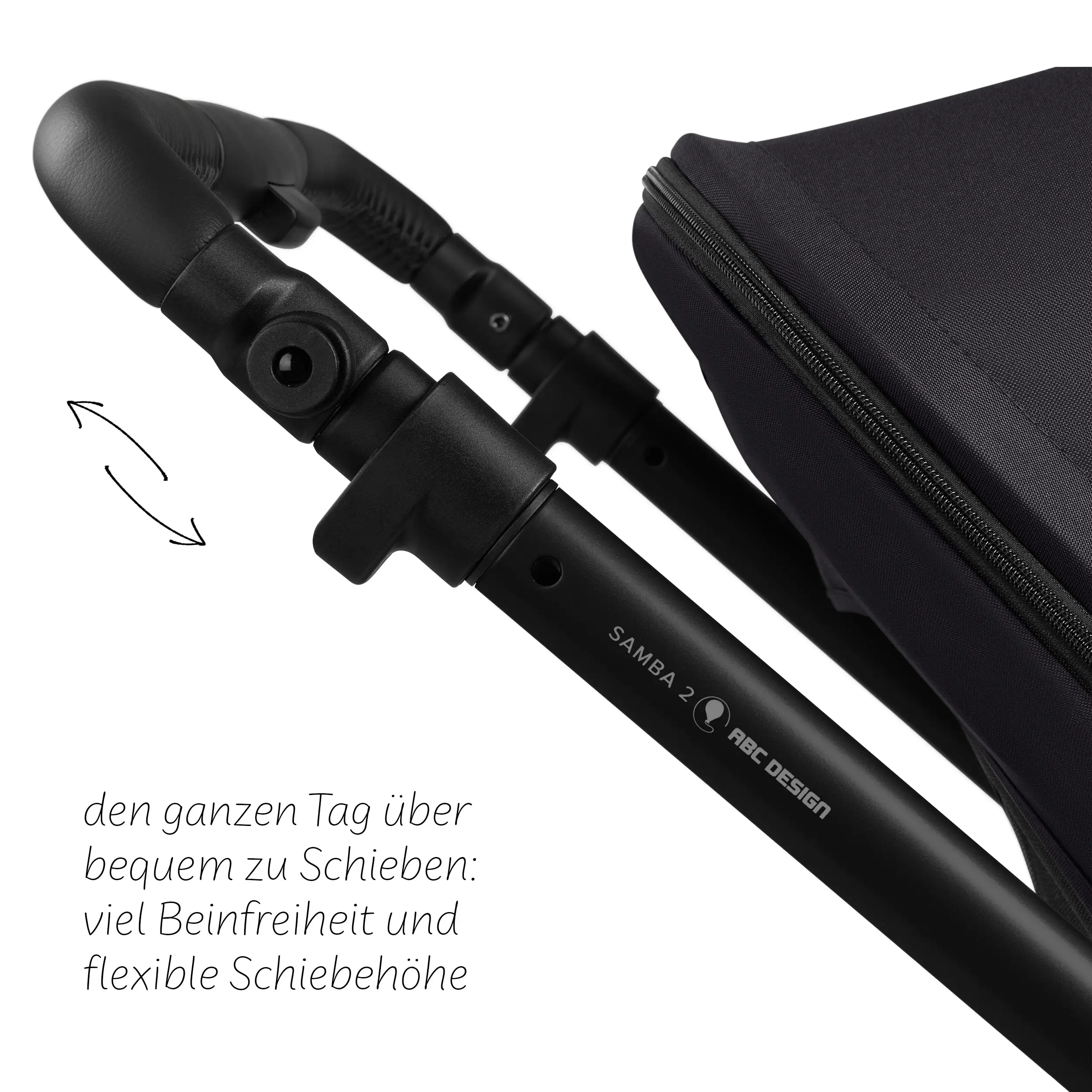 3in1 Kinderwagen-Set Samba 2 inkl. Babyschale Maxi Cosi Pebble 360 Pro 2 - Coal
