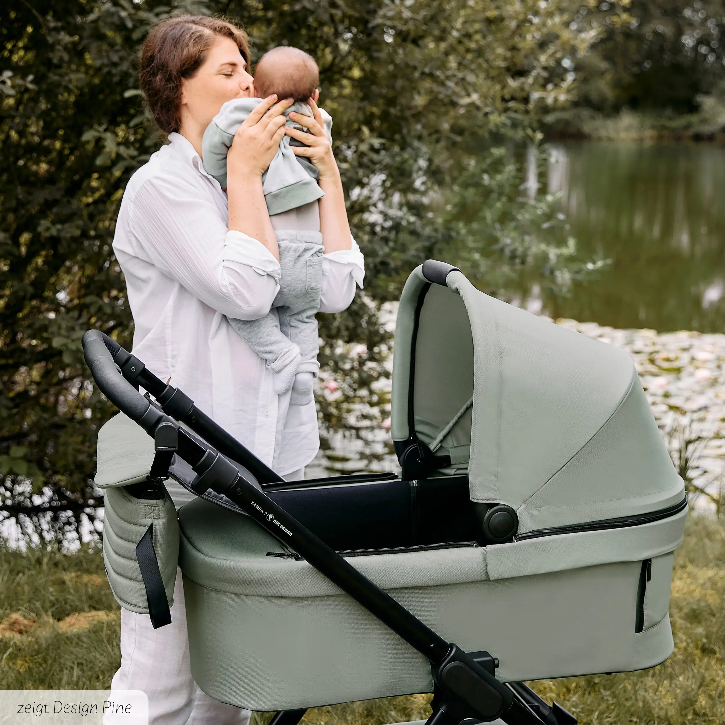 4in1 Kinderwagen Set Samba 2 inkl. Isofix Base - Camel